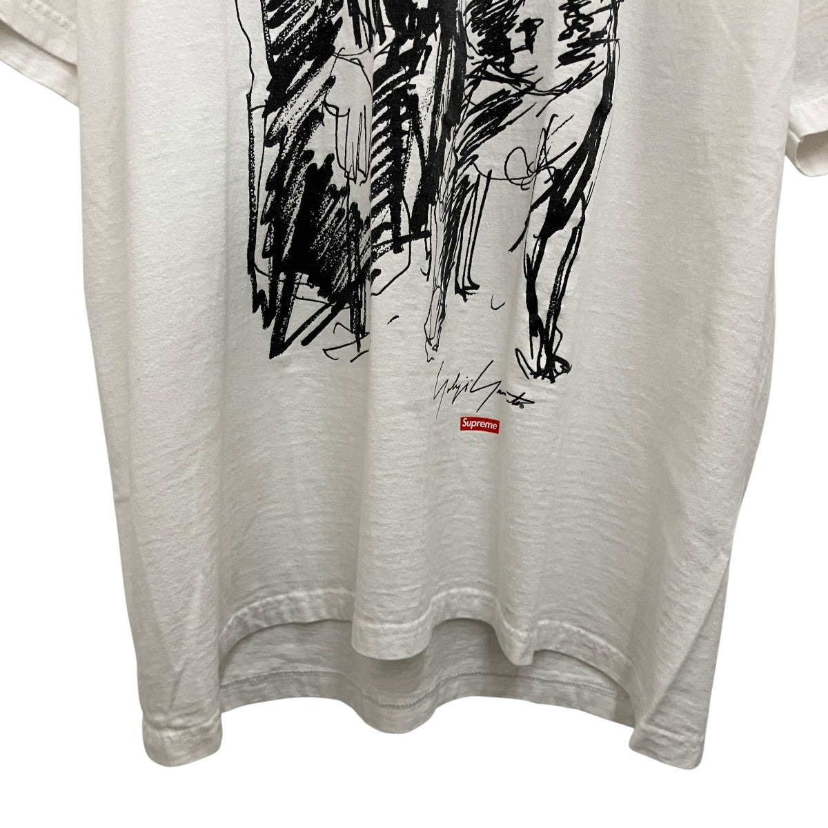 【Scribble Portrait Tee】プリントTシャツ