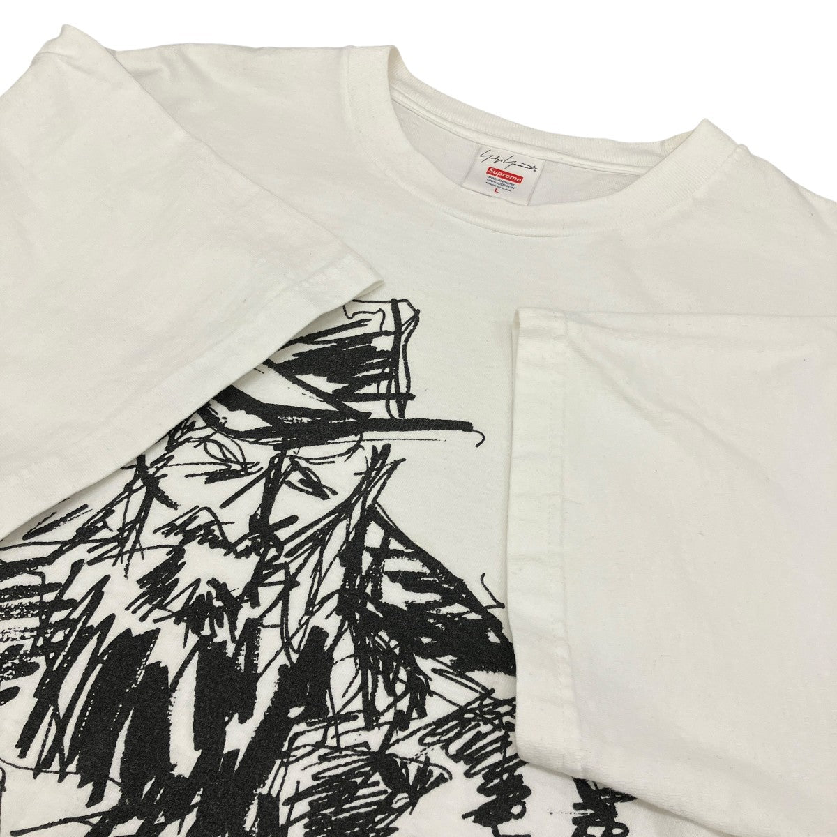 【Scribble Portrait Tee】プリントTシャツ