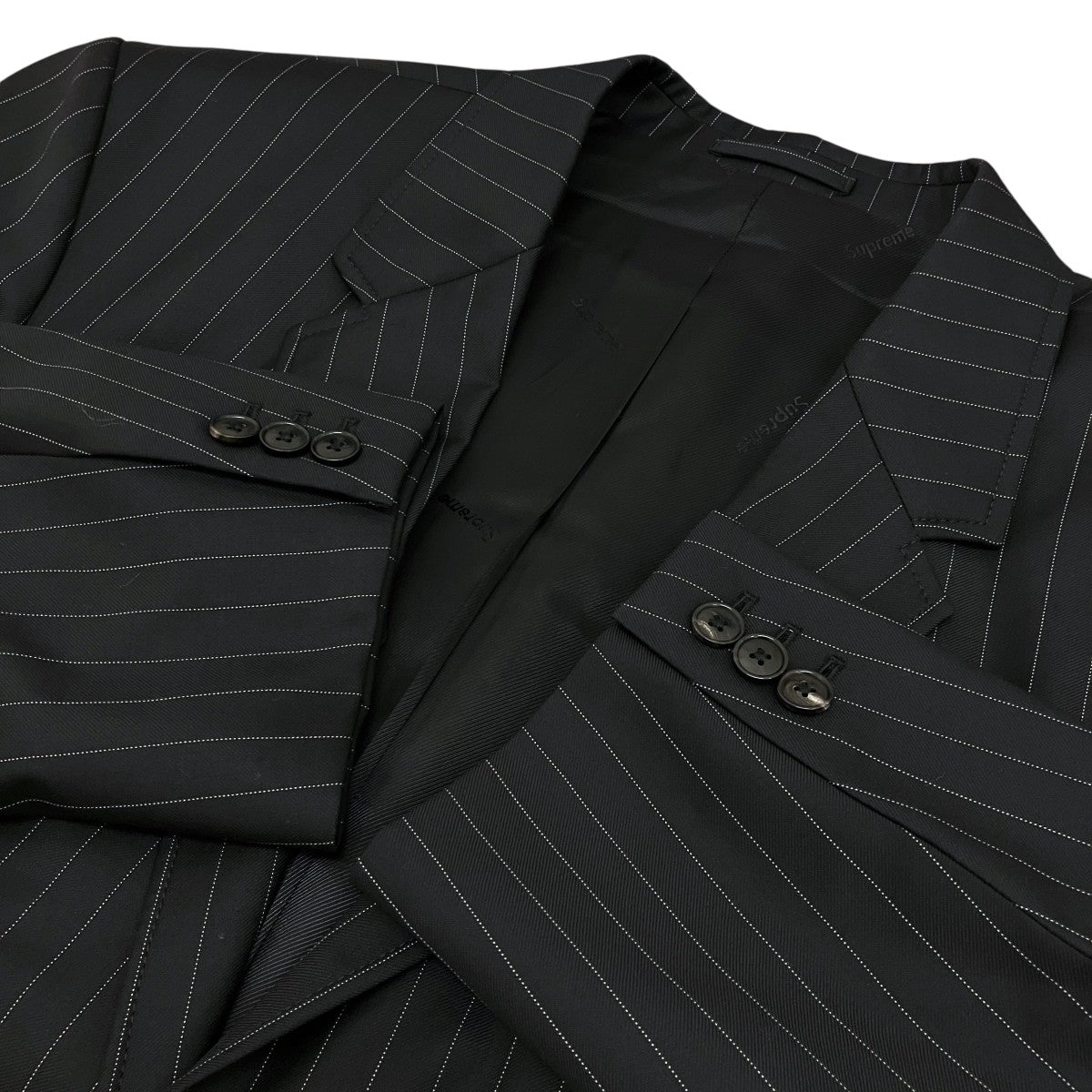 Supreme×LORO PIANA 【Wool Suit】セットアップスーツ ブラック