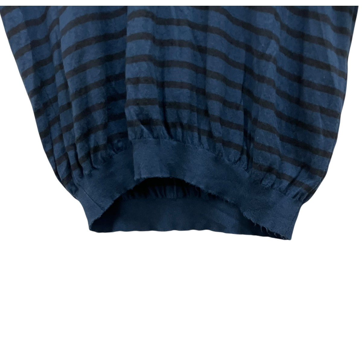 26SS【HIGH GAUGE COTTON KNIT SKIPPER POLO】ボーダースキッパーポロA26SP01SB