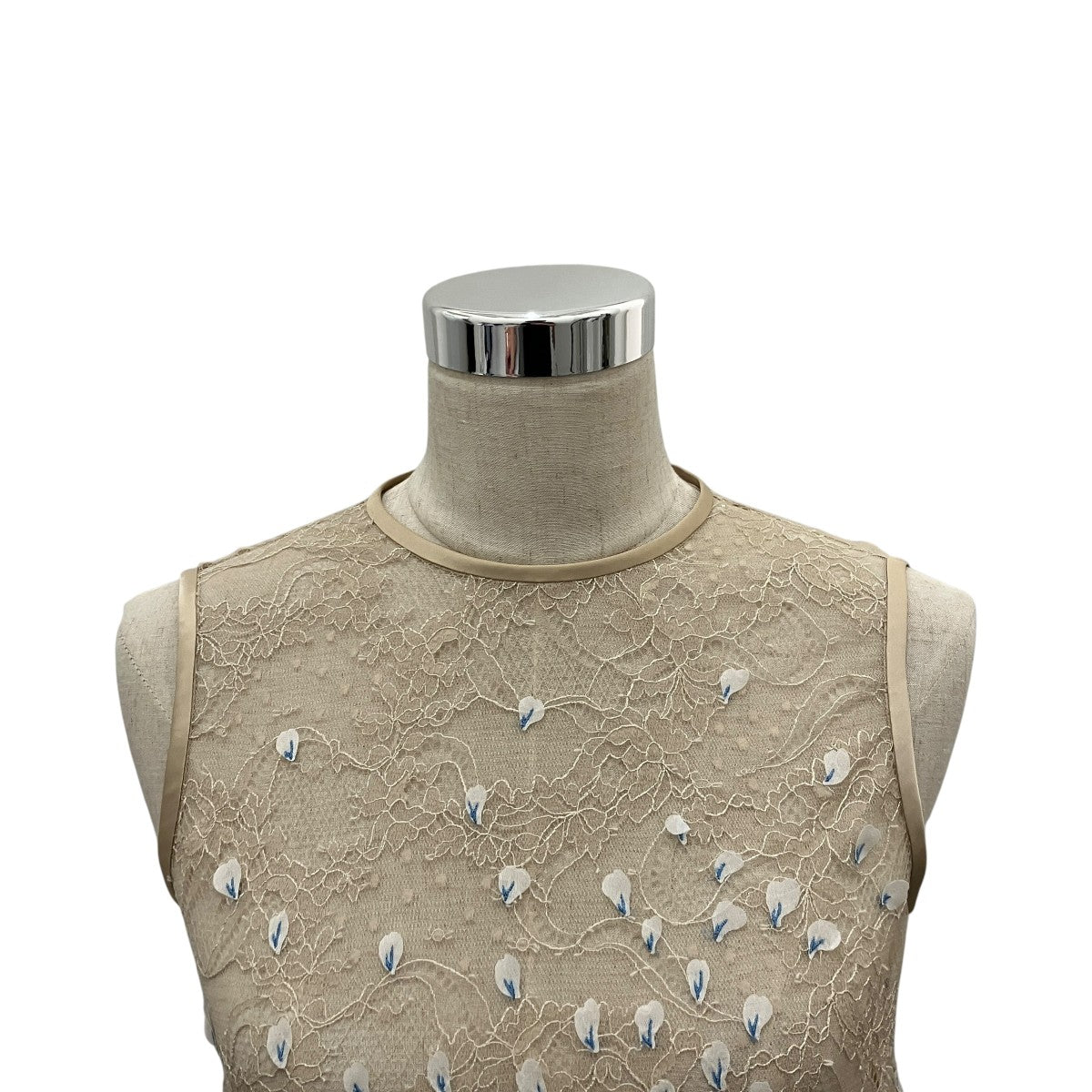 【SHOWER FLOWER LACE BLOUSE】シャワーフラワーレースノースリーブブラウスMM19SS-SH034