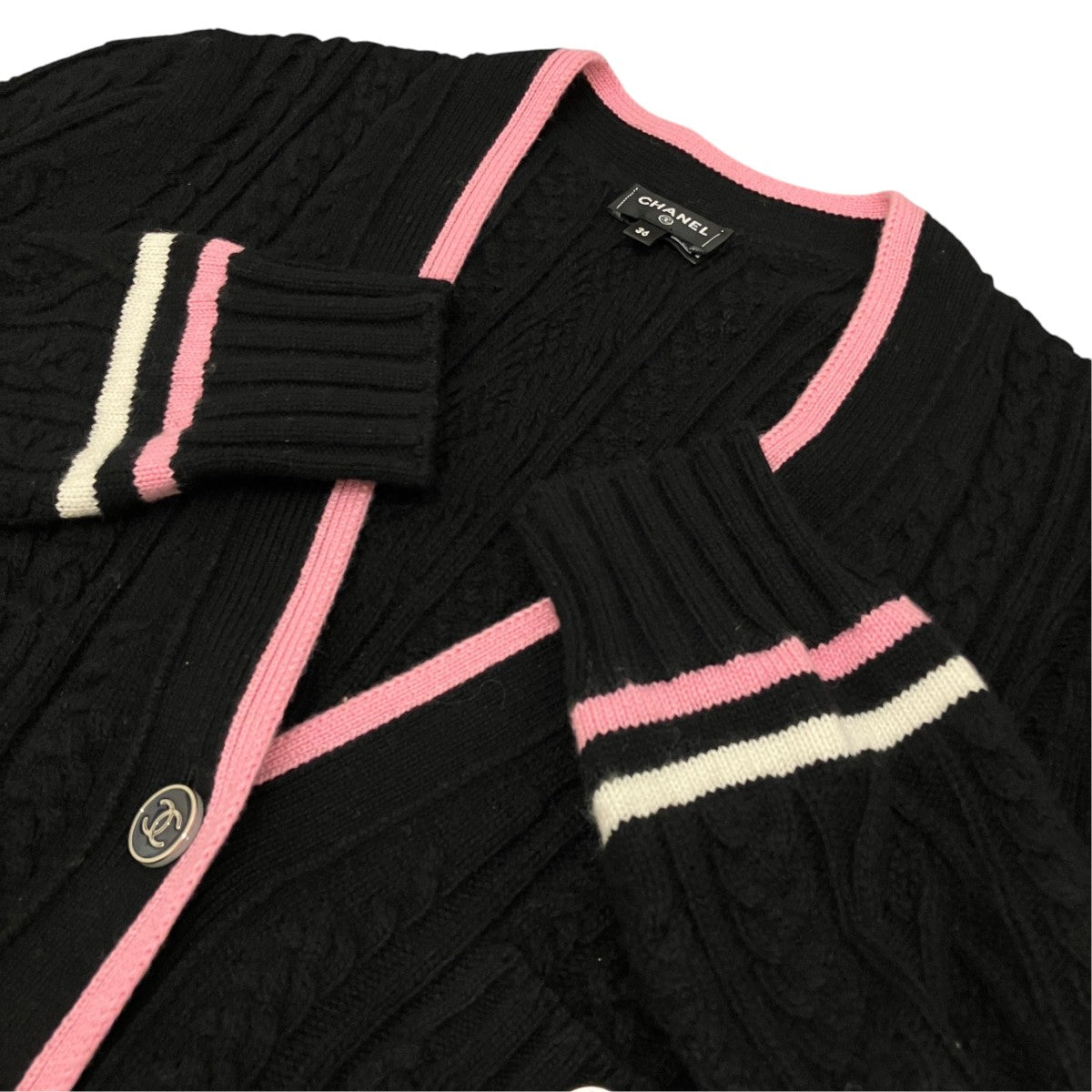 CHANEL ココマークカーディガンP74553K10682 古着・中古-6枚目のアイテム画像