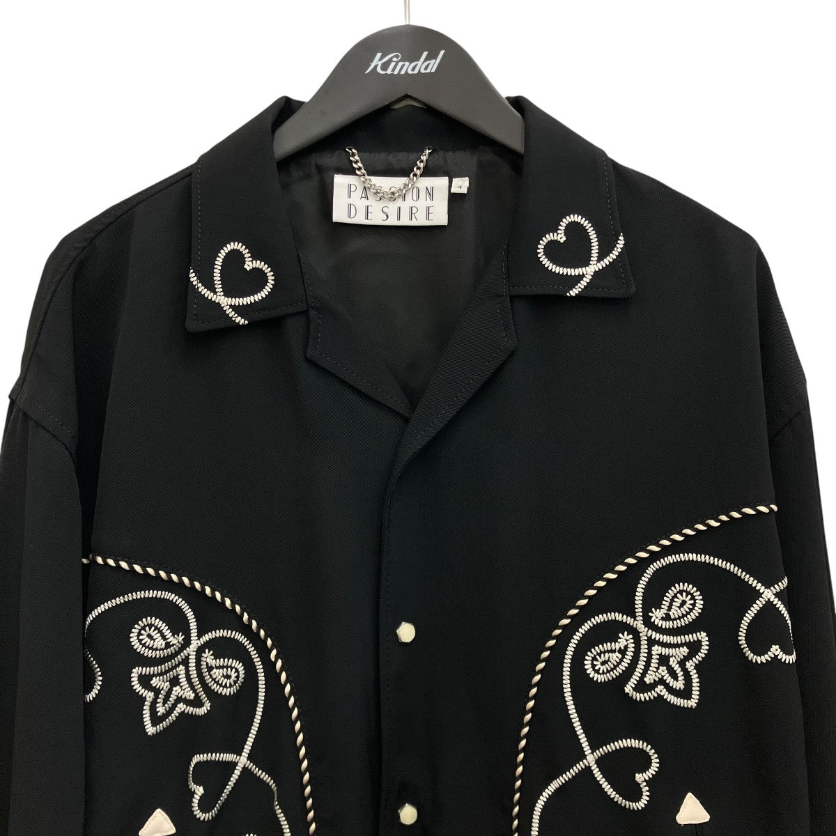 【HEART EMBROIDERED WESTEREN JKT】ハート柄刺繍ウエスタンジャケットPD24SJ02
