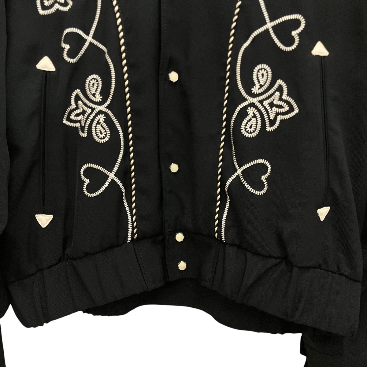 【HEART EMBROIDERED WESTEREN JKT】ハート柄刺繍ウエスタンジャケットPD24SJ02