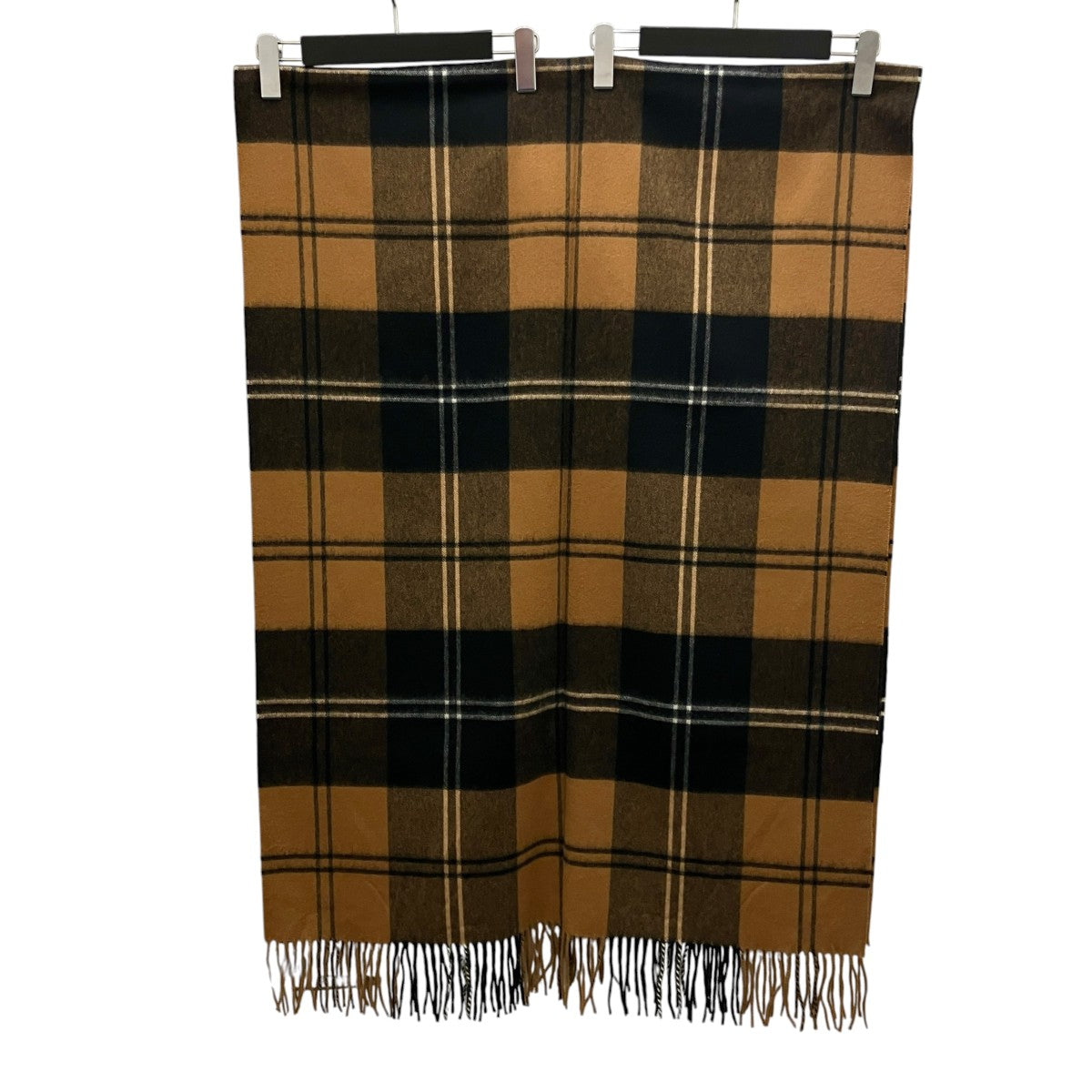 JOHNSTONS OF ELGIN for HAUNTカシミヤ大判マフラー 古着・中古-2枚目のアイテム画像