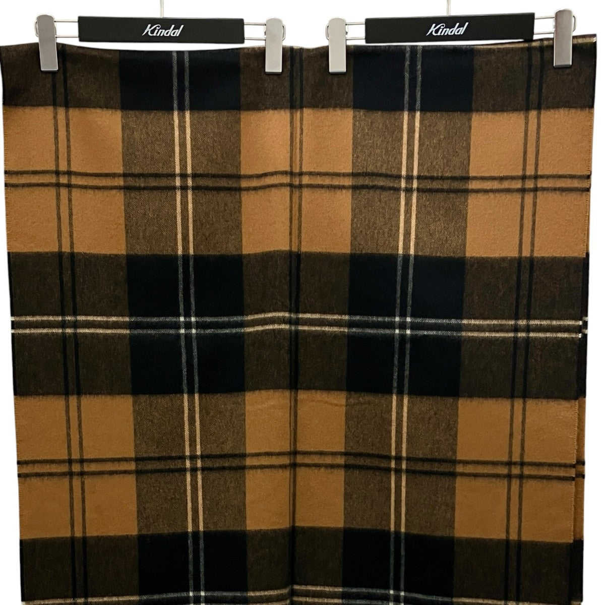 JOHNSTONS OF ELGIN for HAUNTカシミヤ大判マフラー 古着・中古-3枚目のアイテム画像
