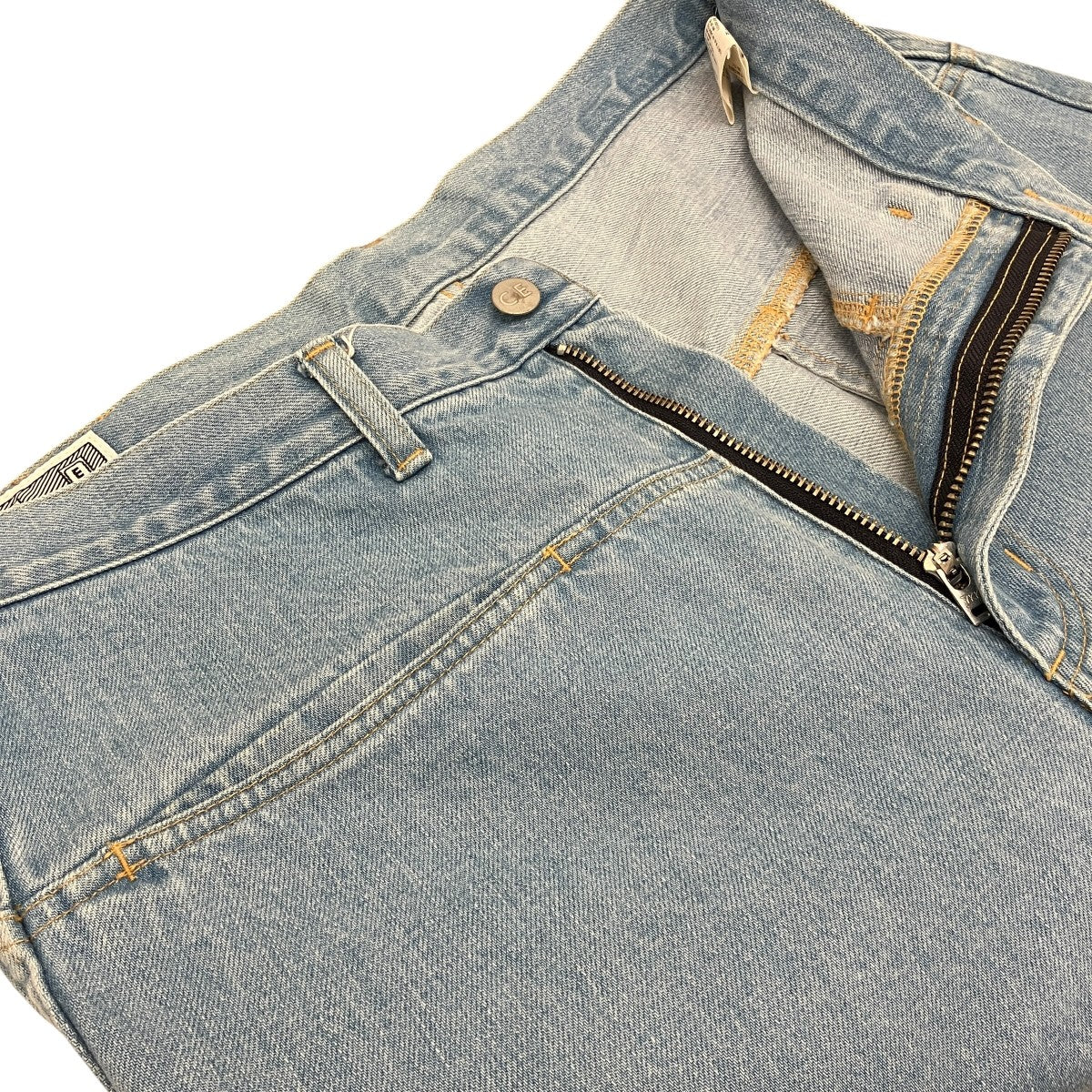 【SPLIT DESIGN WASHED DENIM】デニムパンツCES23PT01