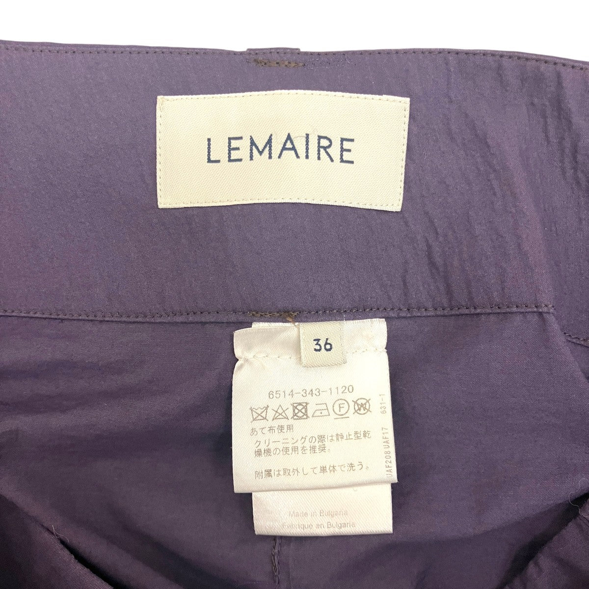 【 Asymmetrical Bermuda Shorts】バミューダショーツW211 PA401 LF580
