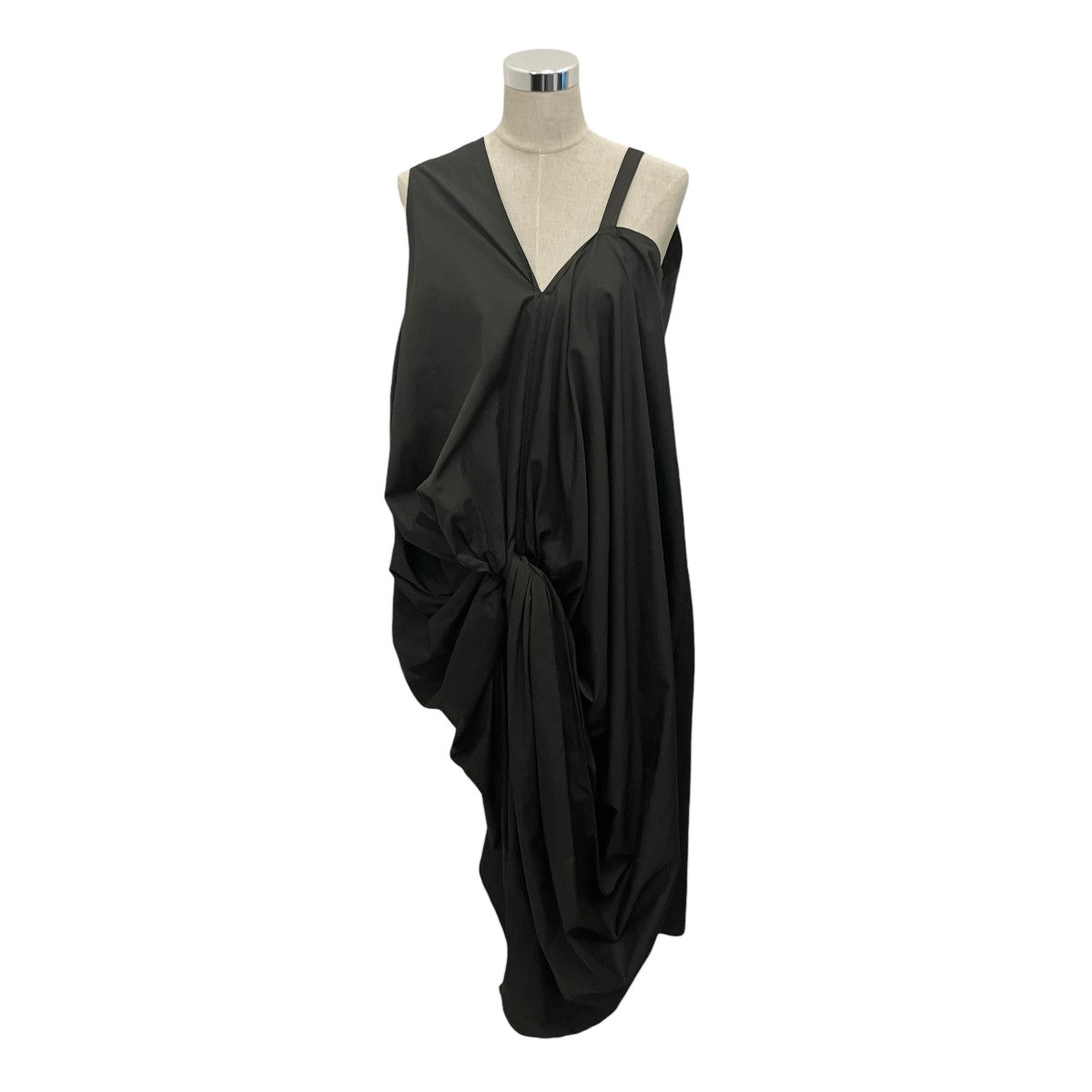 LEMAIRE 【KNOTTED DRAPED DRESS】ノースリーブワンピースW192 DR243 LF353 古着・中古-1枚目のアイテム画像