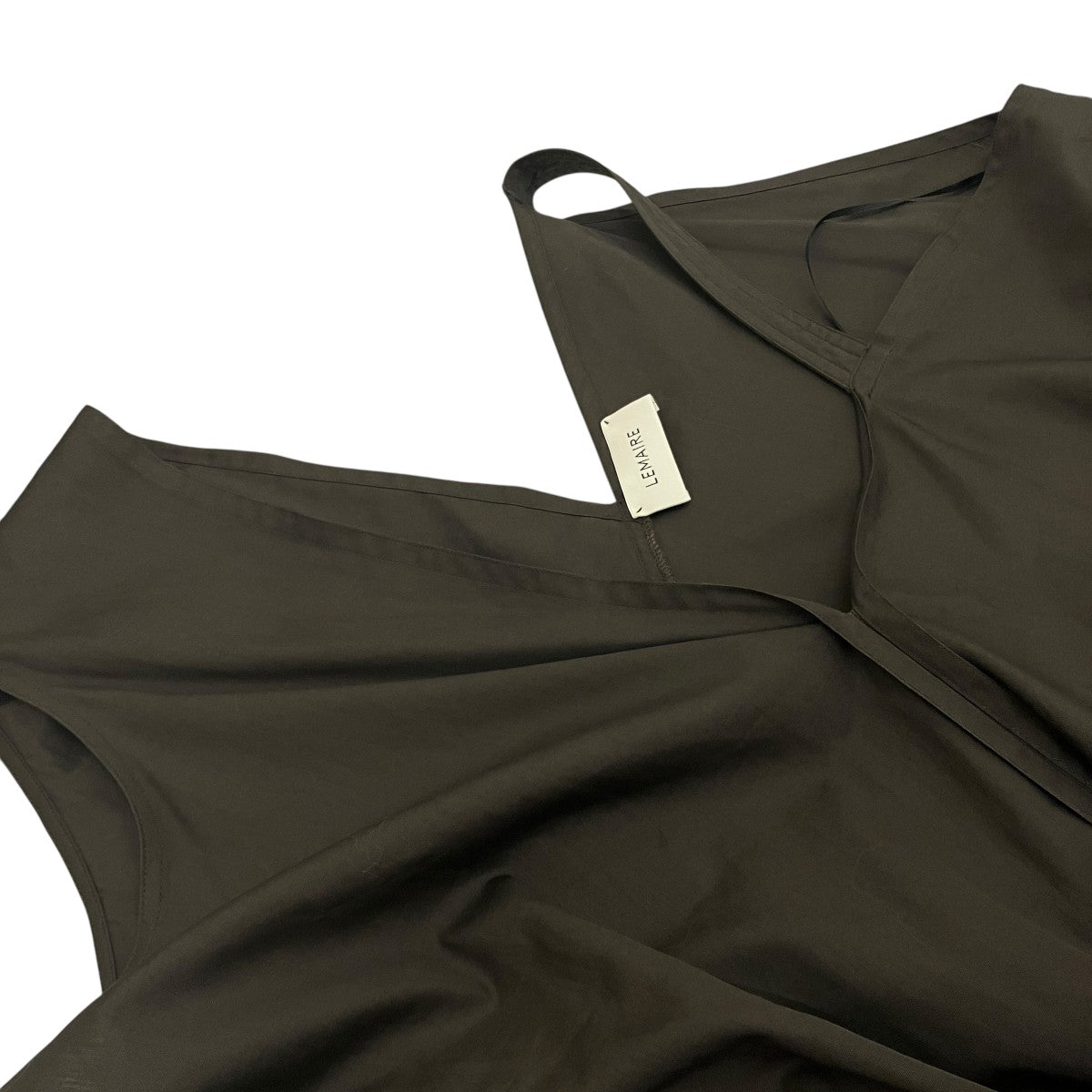 LEMAIRE 【KNOTTED DRAPED DRESS】ノースリーブワンピースW192 DR243 LF353 古着・中古-5枚目のアイテム画像