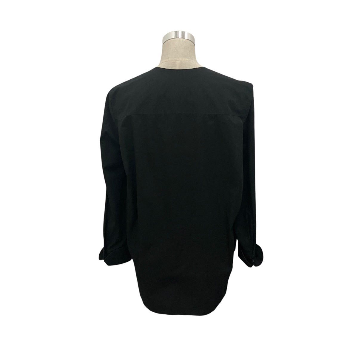 LEMAIRE ノーカラーブラウス 古着・中古-2枚目のアイテム画像