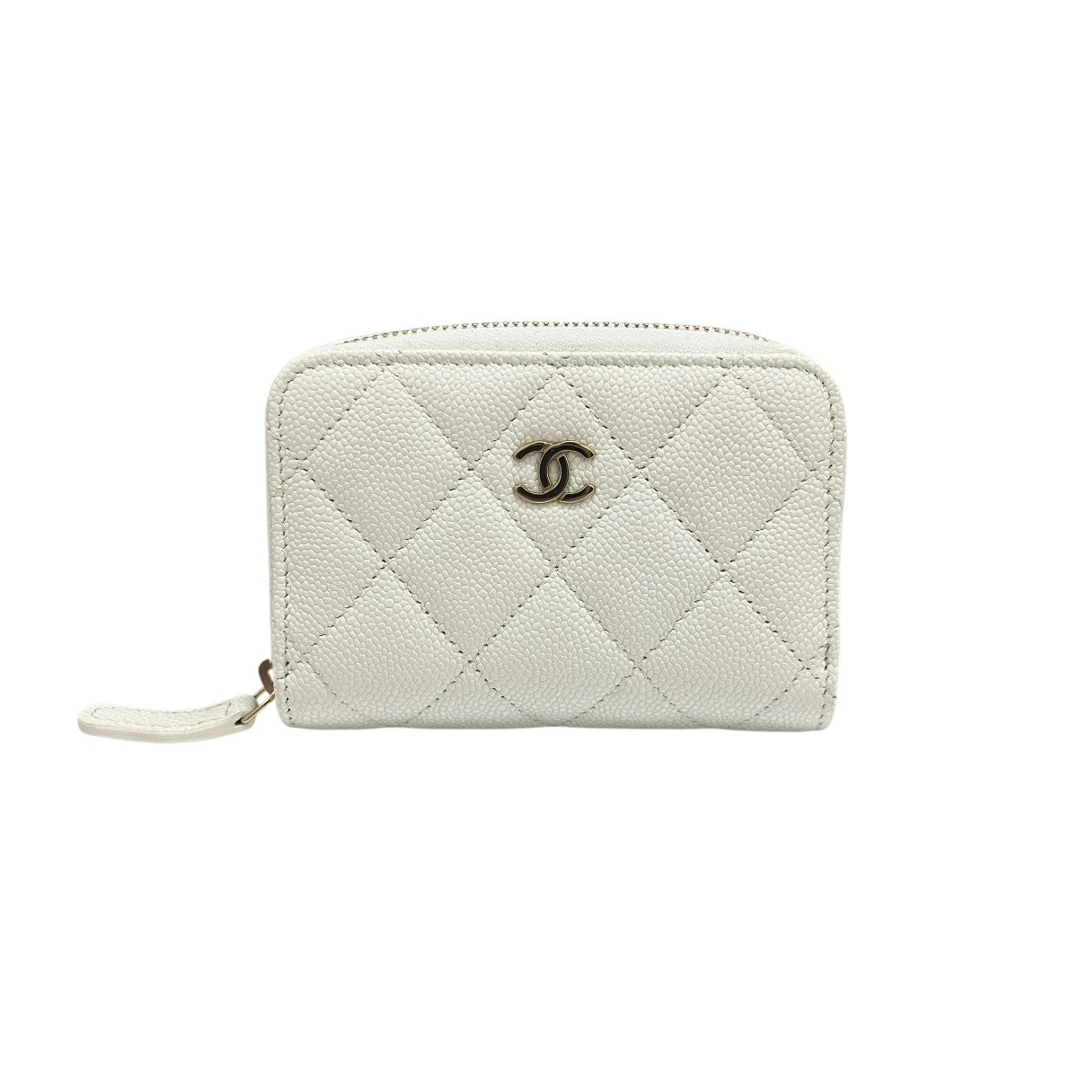 CHANEL キャビアスキンコインパース 古着・中古-1枚目のアイテム画像