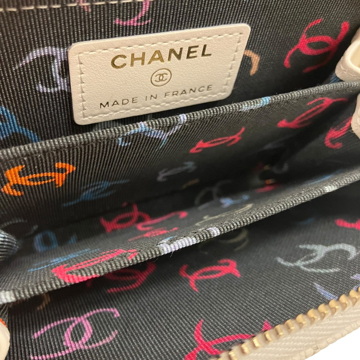 CHANEL キャビアスキンコインパース 古着・中古-7枚目のアイテム画像