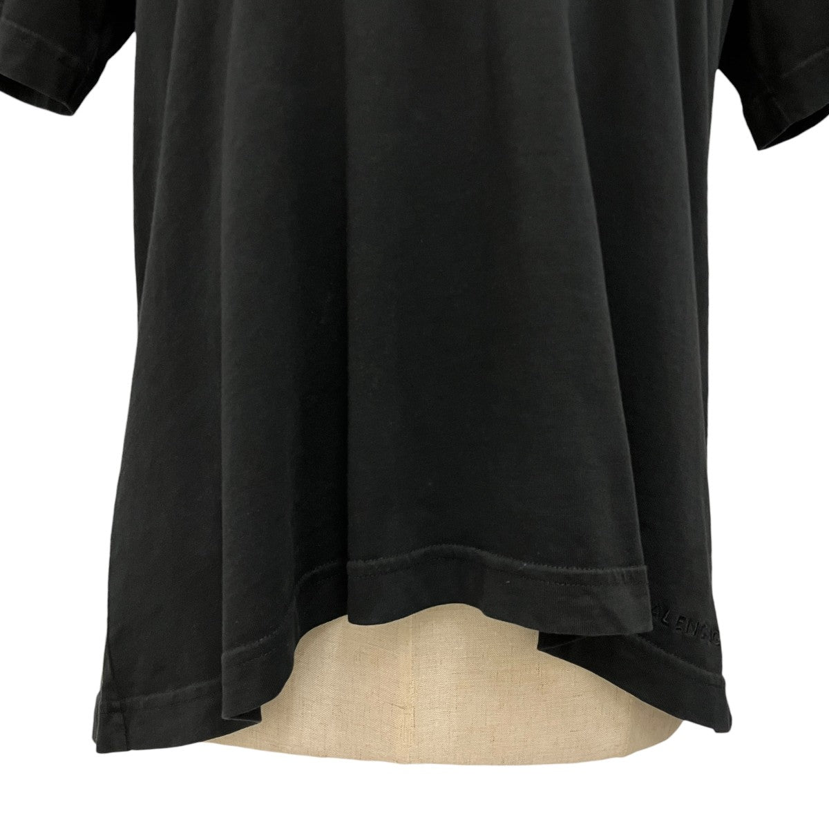 BALENCIAGA 裾ロゴ刺繍Tシャツ460597 古着・中古-4枚目のアイテム画像
