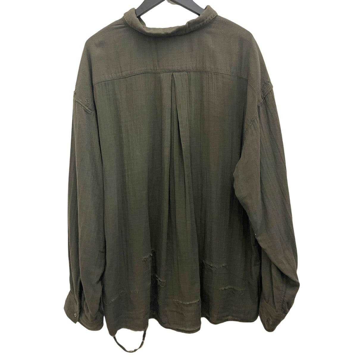 【DOUBLEGAUZE CRASH LS SHIRT】ダブルガーゼシャツANC-SH28-B