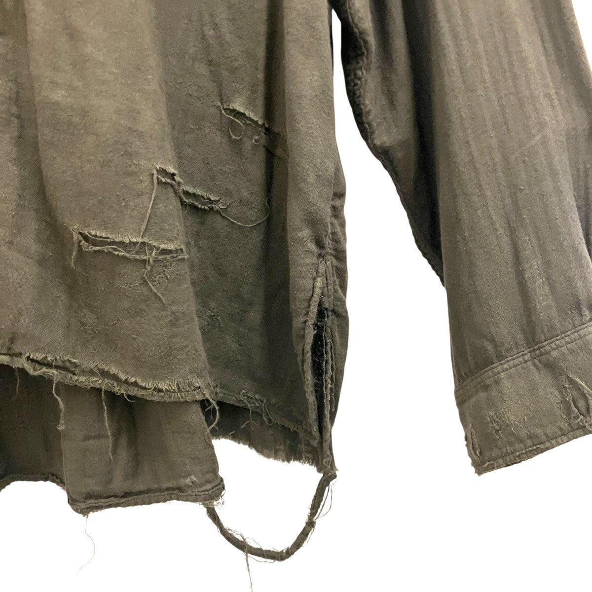 【DOUBLEGAUZE CRASH LS SHIRT】ダブルガーゼシャツANC-SH28-B