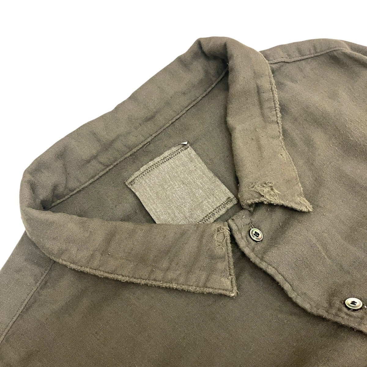 【DOUBLEGAUZE CRASH LS SHIRT】ダブルガーゼシャツANC-SH28-B