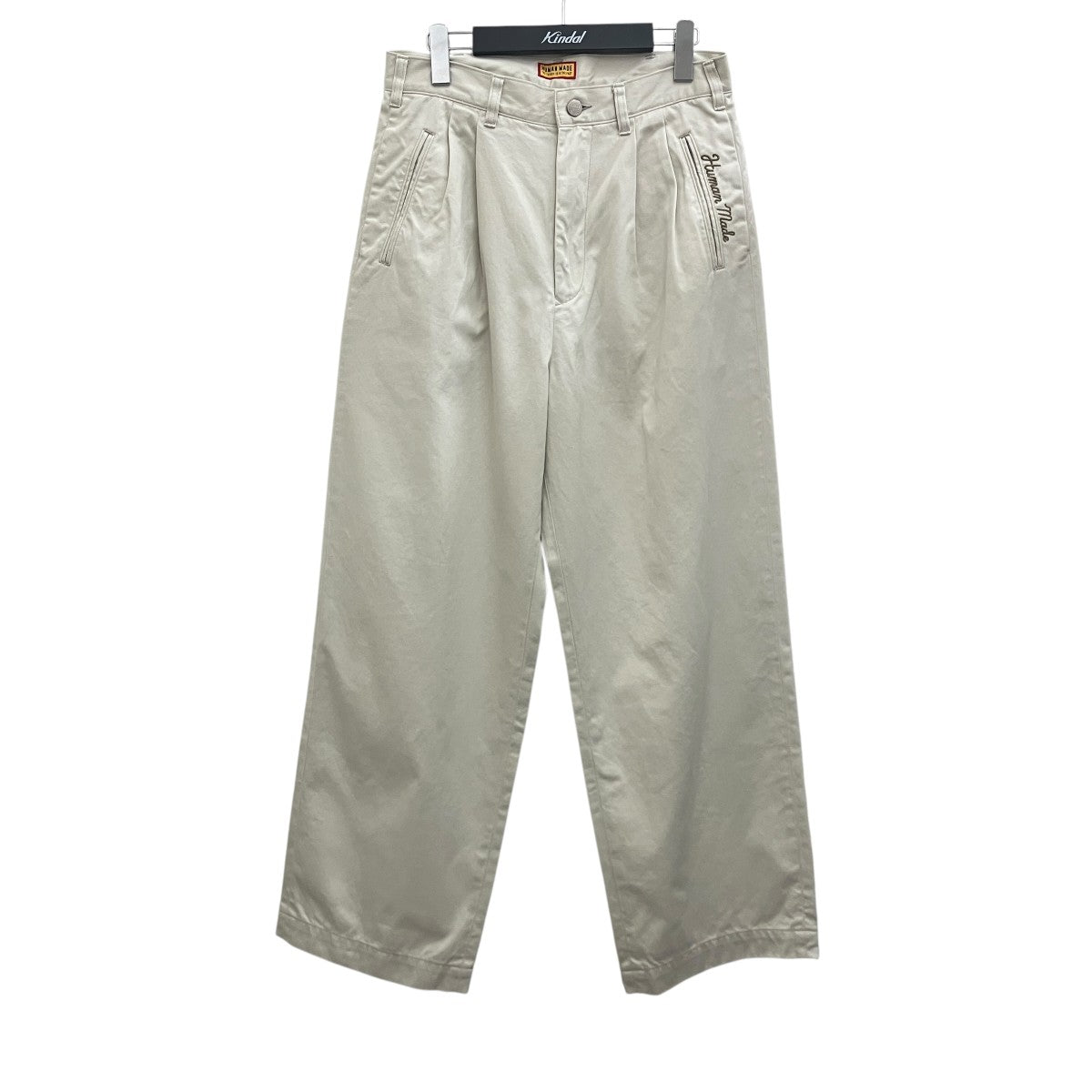 HUMAN MADE 26SS【WIDE CHINO PANTS】ワイドチノパンHM31PT017 古着・中古-1枚目のアイテム画像