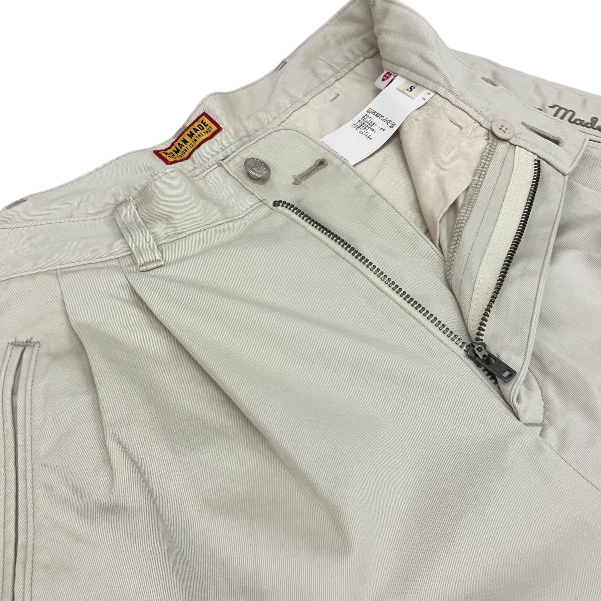 HUMAN MADE 26SS【WIDE CHINO PANTS】ワイドチノパンHM31PT017 古着・中古-5枚目のアイテム画像