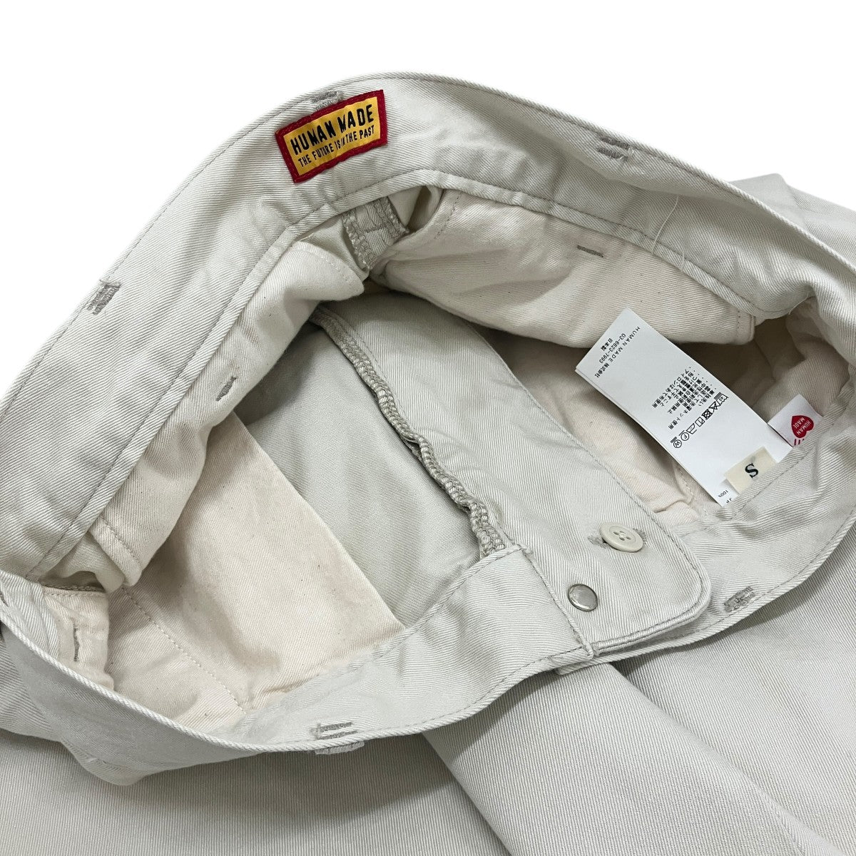 HUMAN MADE 26SS【WIDE CHINO PANTS】ワイドチノパンHM31PT017 古着・中古-6枚目のアイテム画像