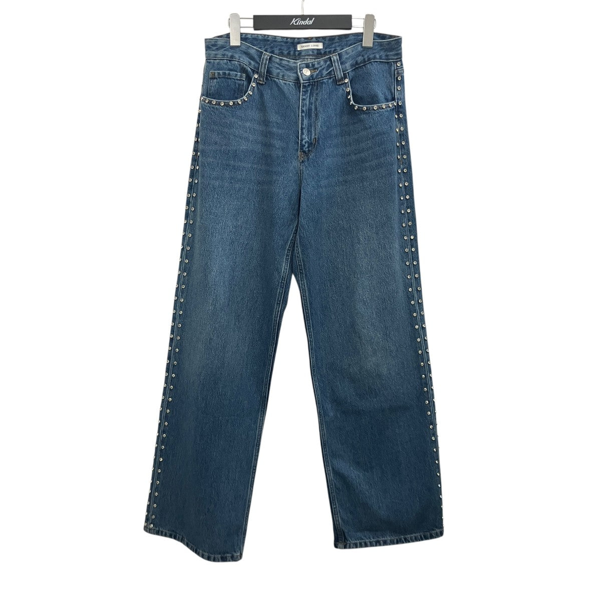 【UPDO JEAN】ラインストーンデニムパンツS25P033-F157