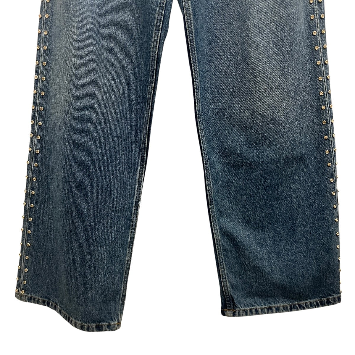 【UPDO JEAN】ラインストーンデニムパンツS25P033-F157