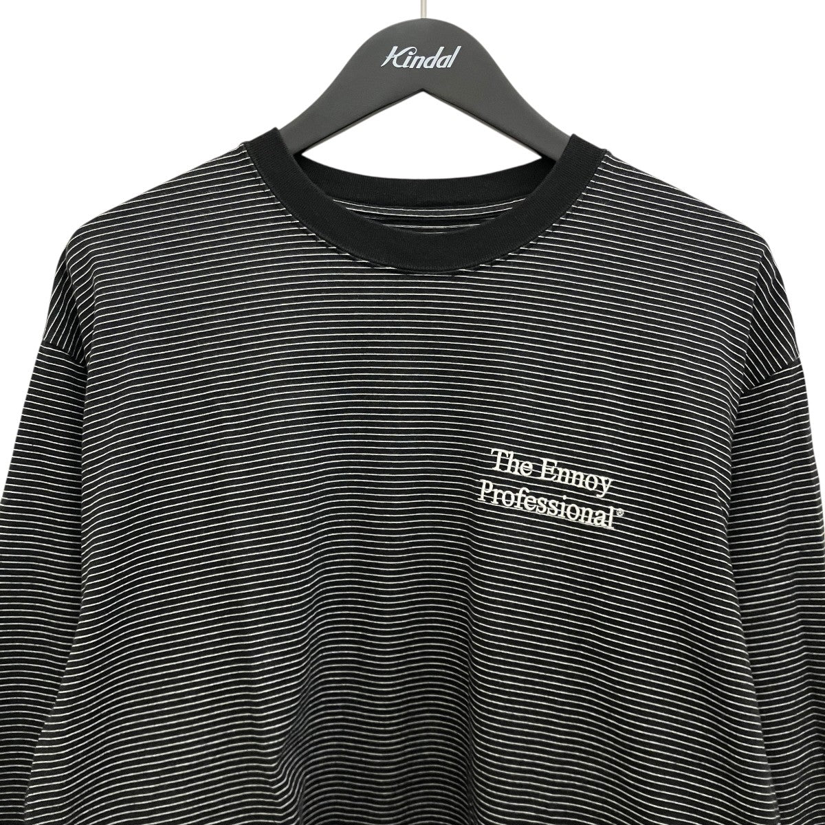 ボーダー長袖TシャツSS23BRENCT04AM