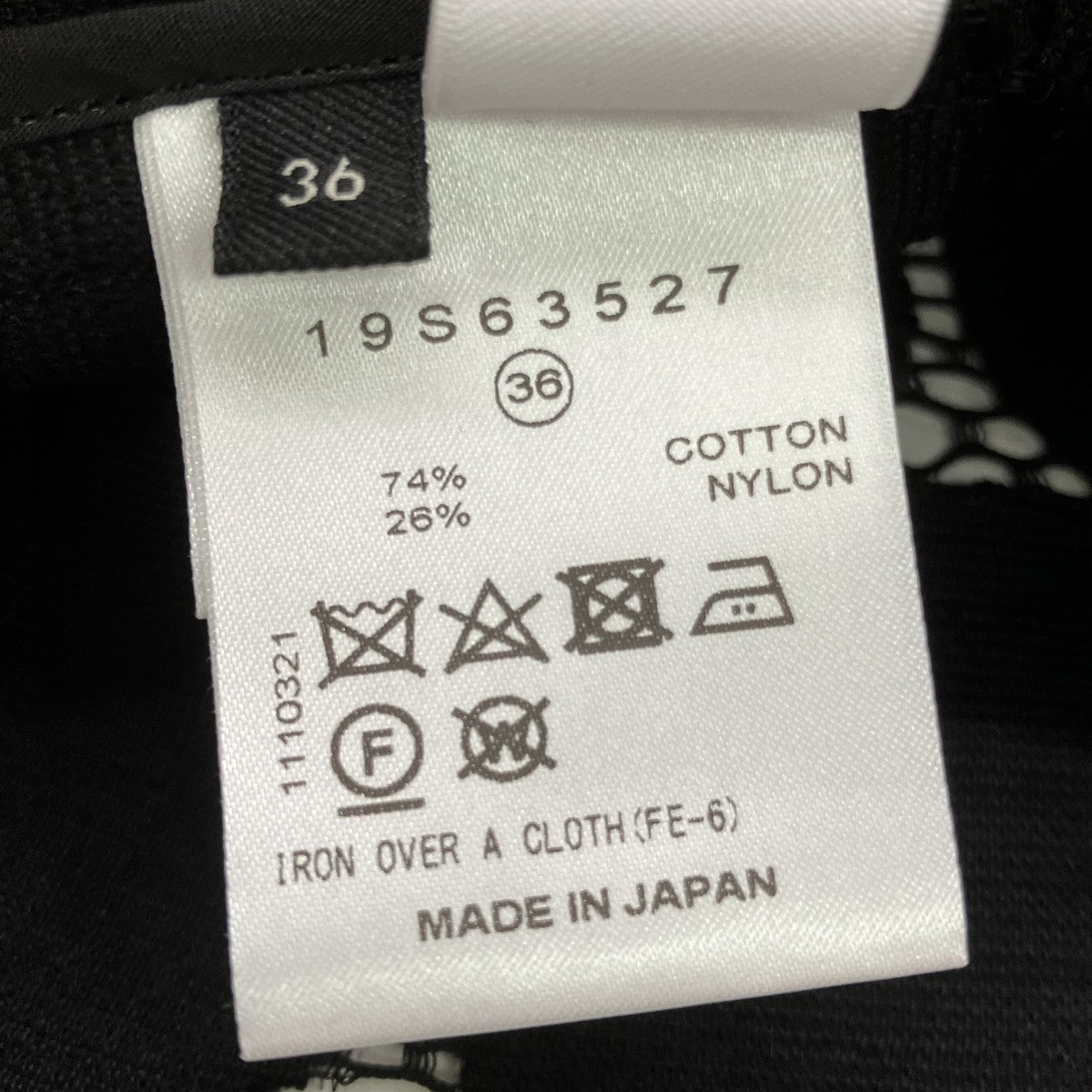 ビックドットレースブラウス19S63527