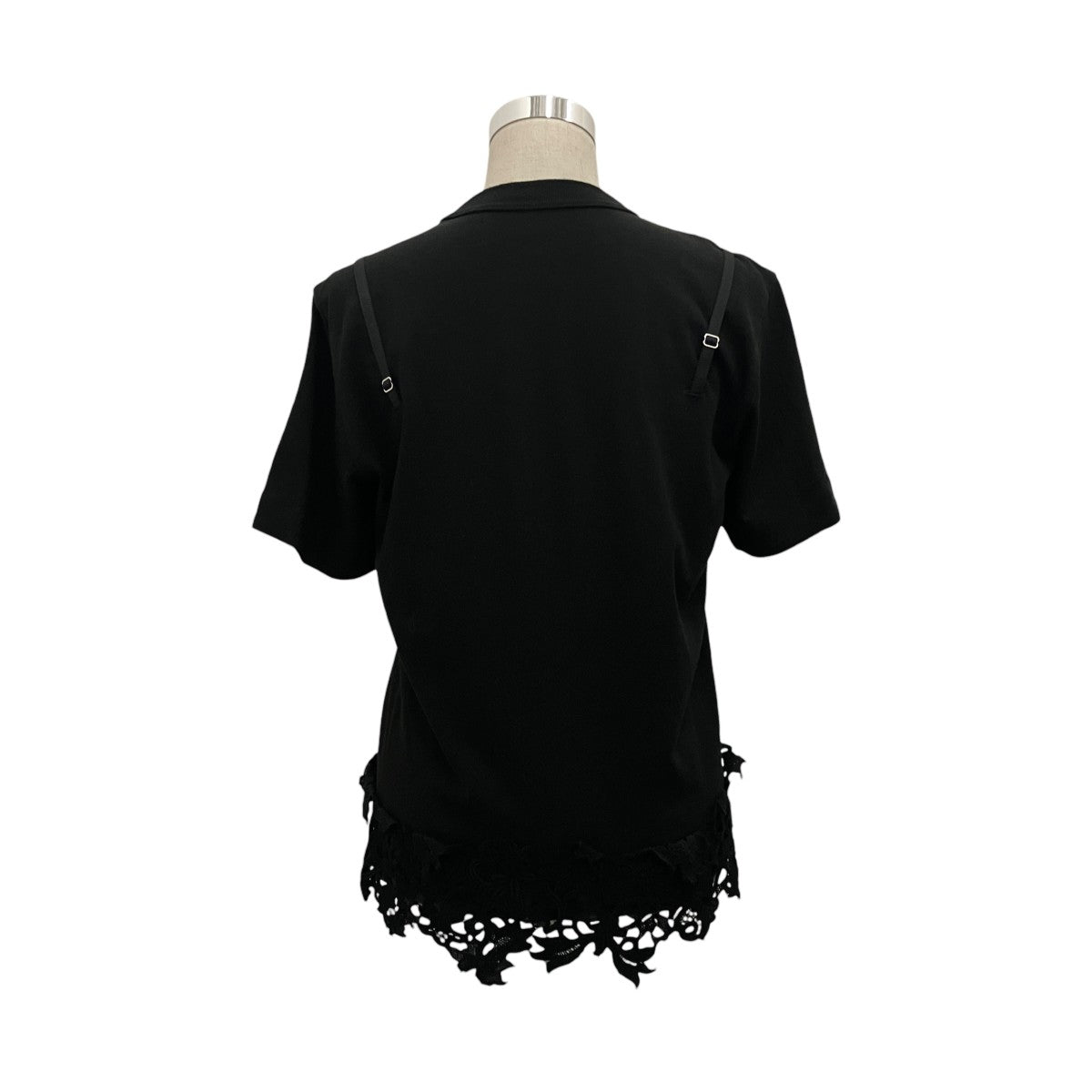 レース切替Tシャツ21-05598