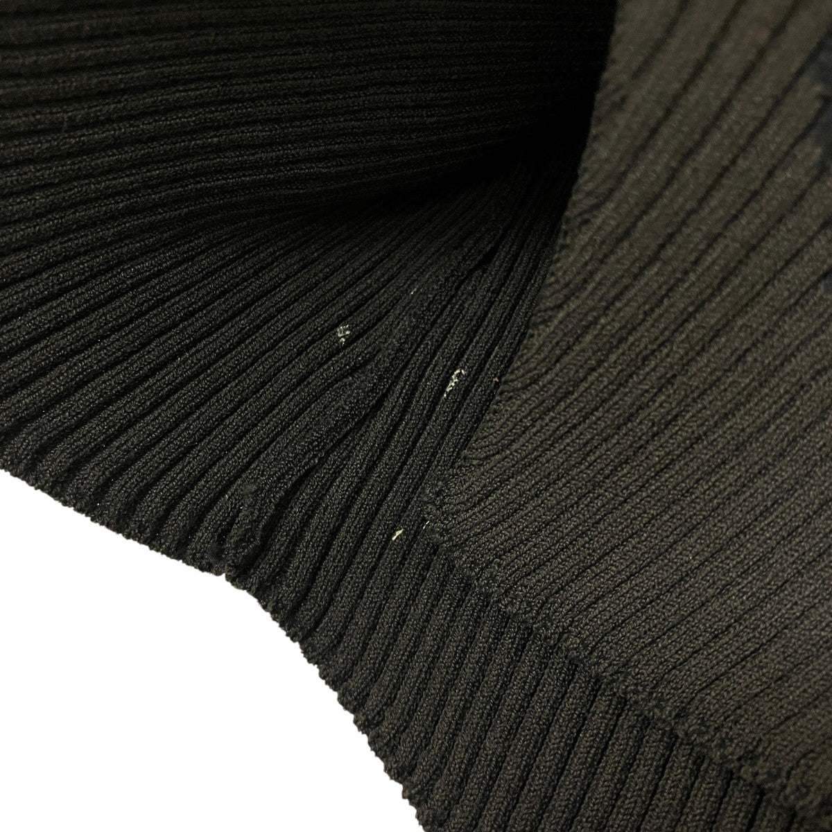 【SHEER ROUNDED SLEEVE KNITTED CARDIGAN】盆提灯カーディガンMM25SS-KN066