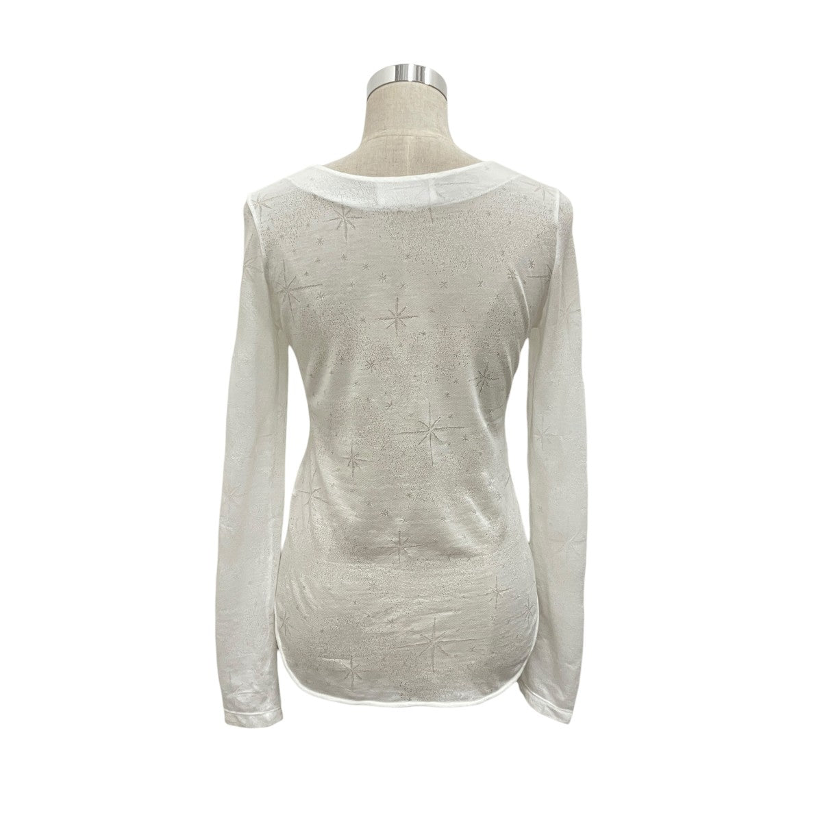 mame kurogouchi(マメクロゴウチ) 26SS【STARRY JERSEY SQUARE NECK
