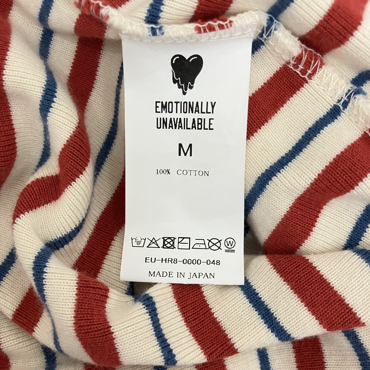 【EU STRIPE SS TEE】ボーダーTシャツEU-HR8-0000-048