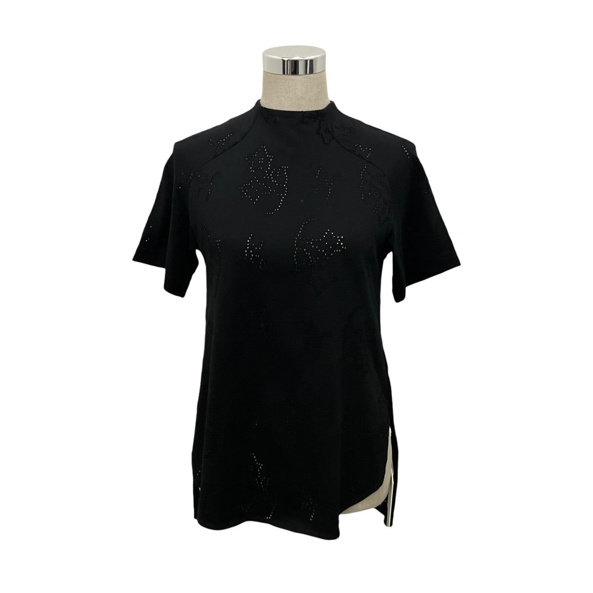【EYELET JERSEY JACQUARD TOP】ジャガードトップMM25SS-JS071