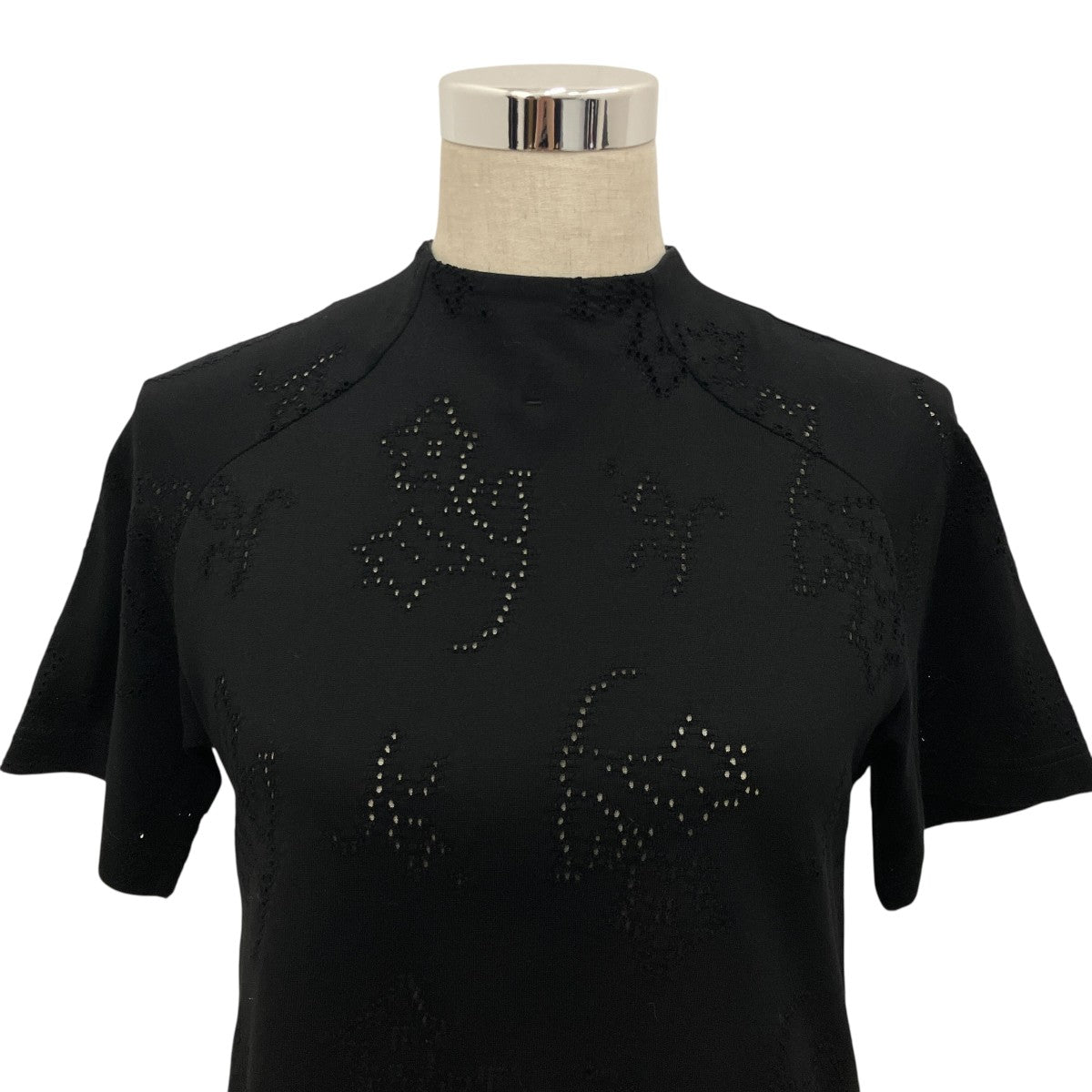 【EYELET JERSEY JACQUARD TOP】ジャガードトップMM25SS-JS071