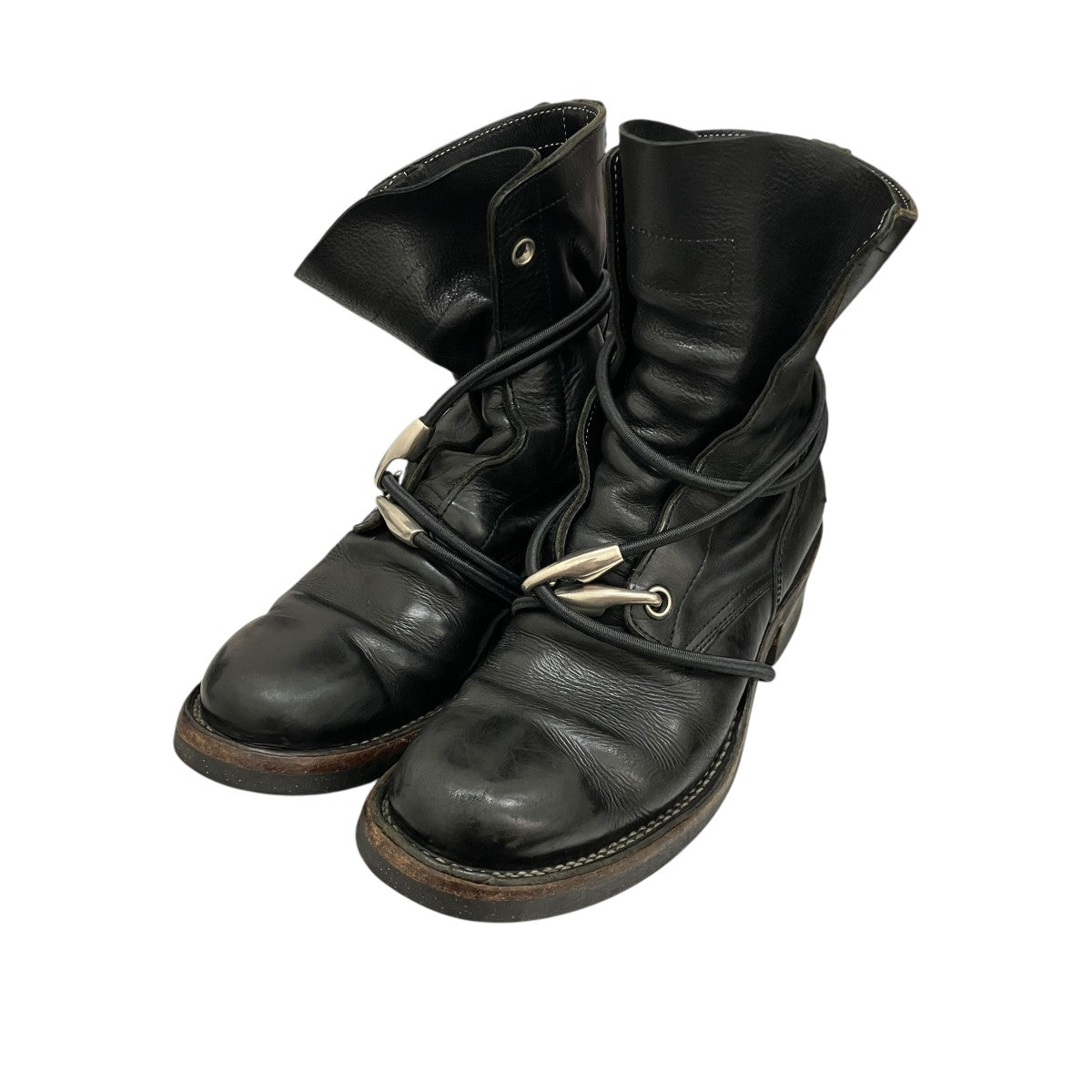 【GUIDI CALF TRIPLE COLLABORATION BOOTS】ワイヤーブーツ