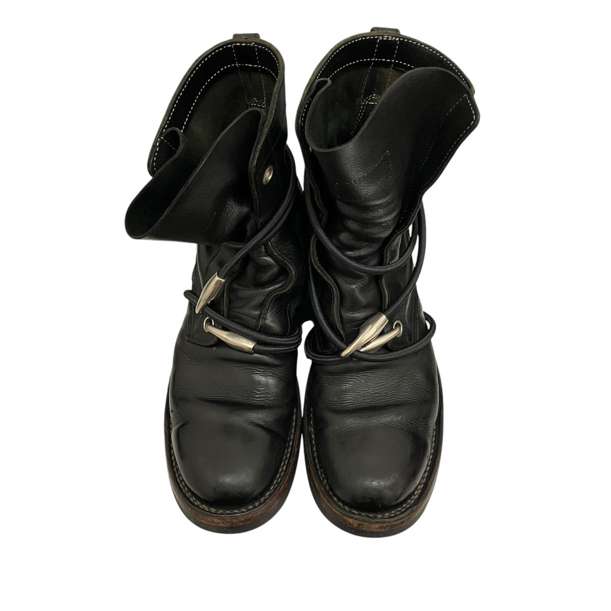 【GUIDI CALF TRIPLE COLLABORATION BOOTS】ワイヤーブーツ