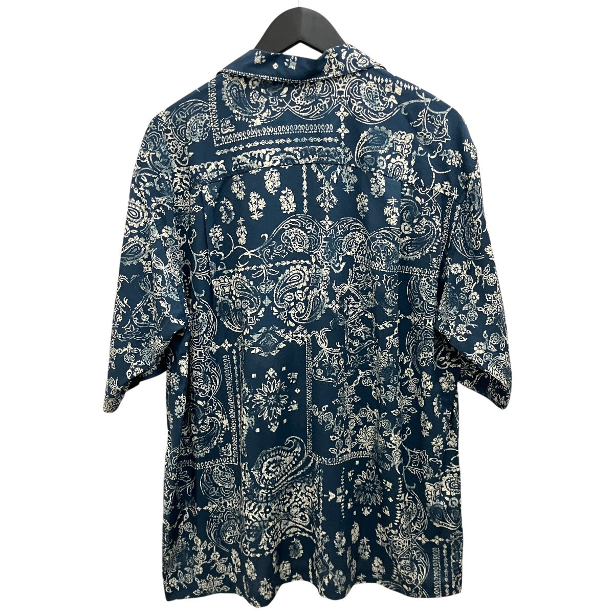 26ss【bandana print】オープンカラーシャツ26ss-077