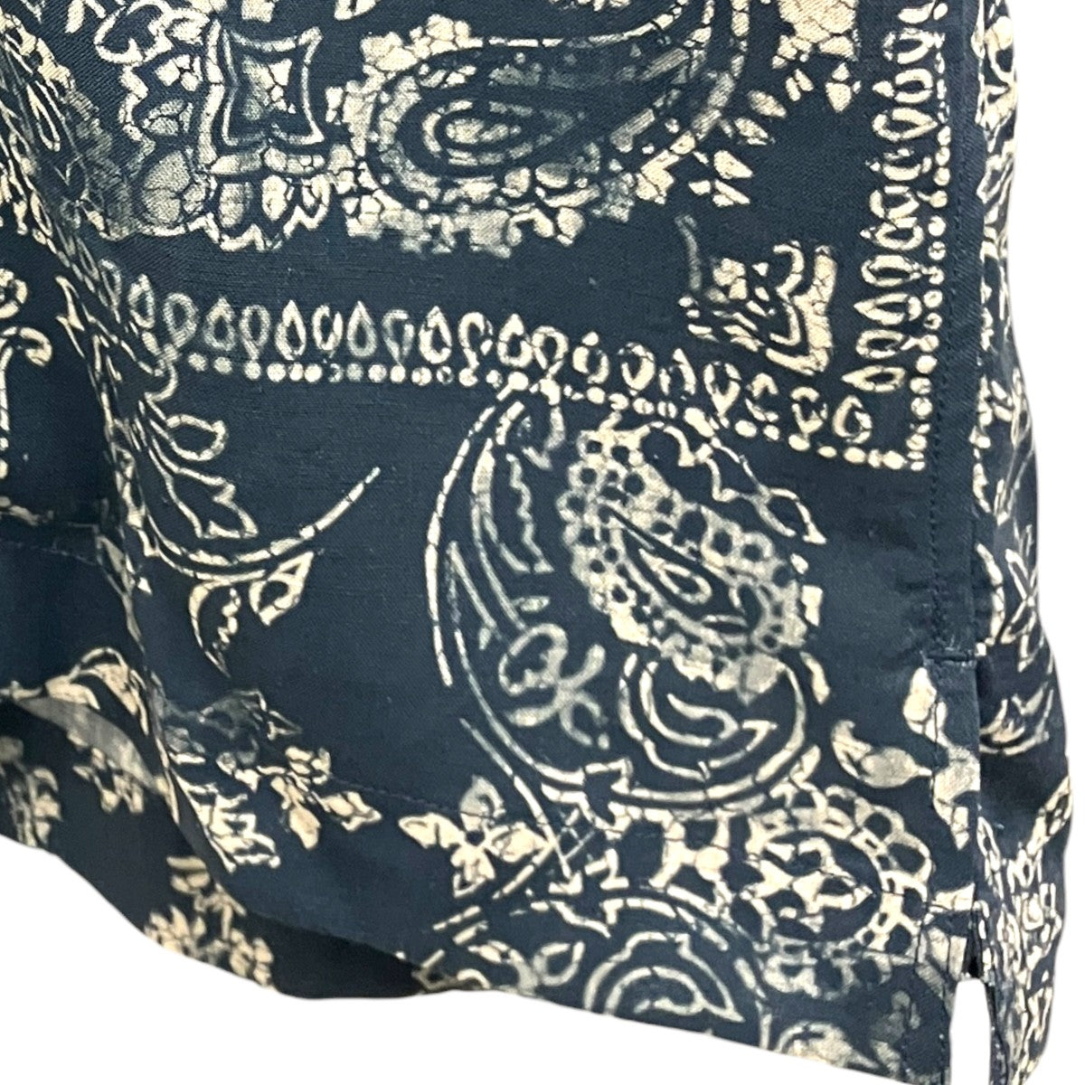 26ss【bandana print】オープンカラーシャツ26ss-077