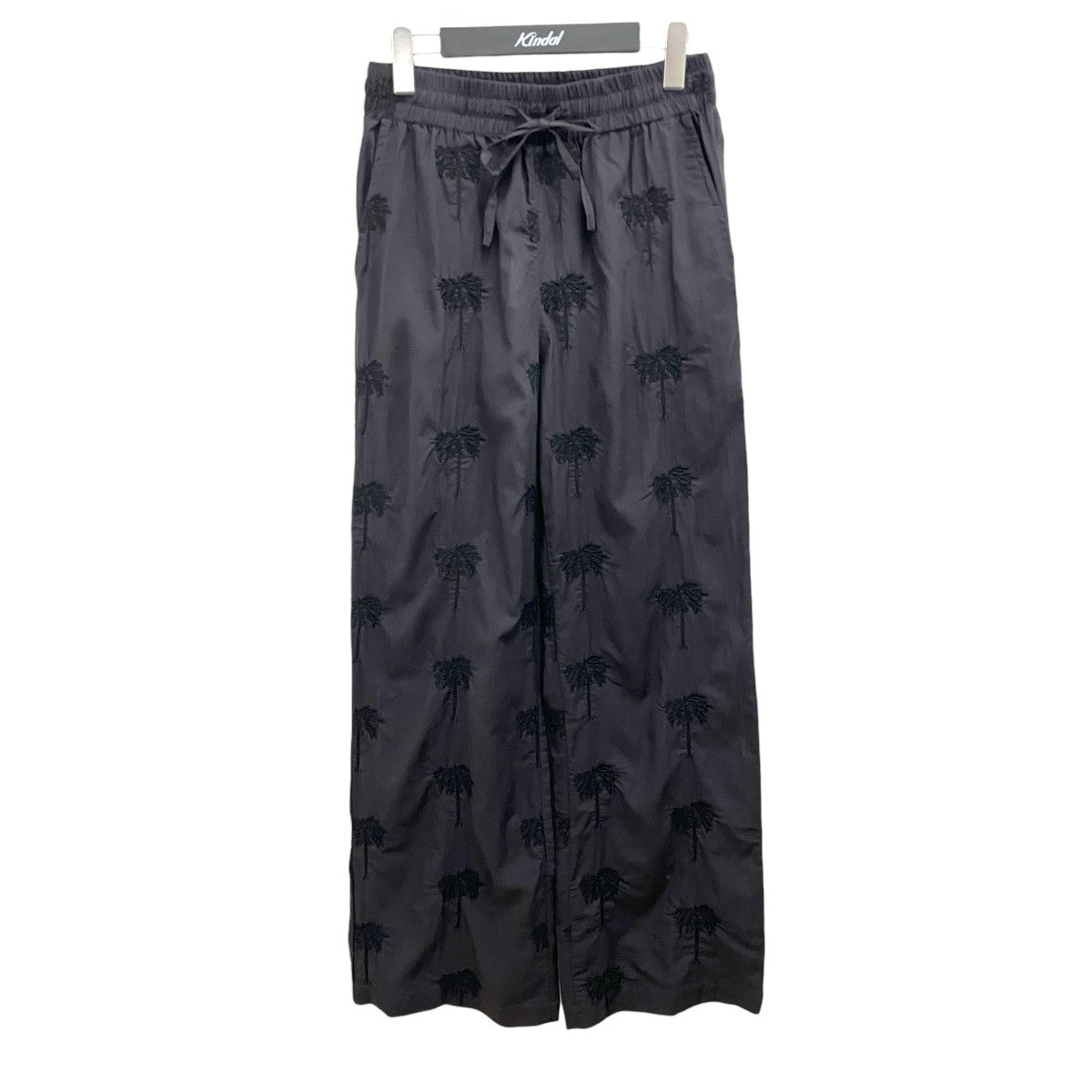 26ss【Palm Tree Embroidery Easy Wide Pants】パームツリーエンブロイダリーイージーワイドパンツ26ss-222