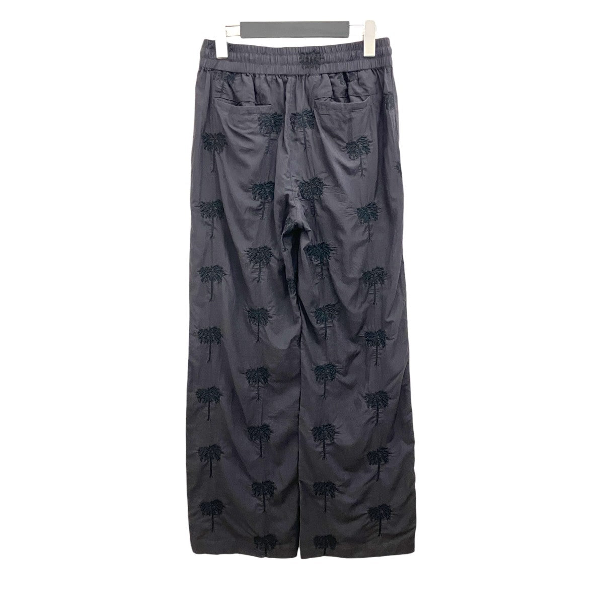 26ss【Palm Tree Embroidery Easy Wide Pants】パームツリーエンブロイダリーイージーワイドパンツ26ss-222