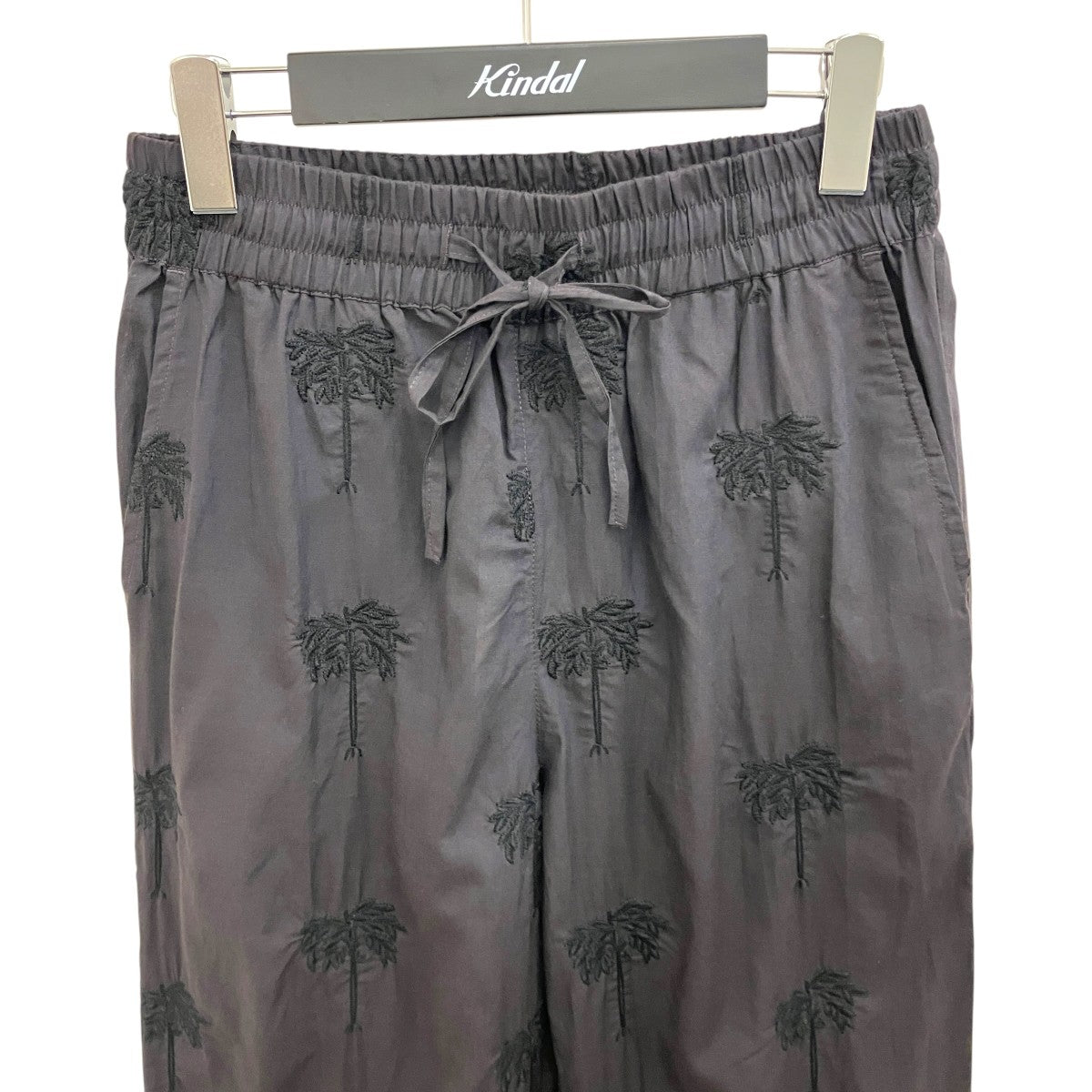 26ss【Palm Tree Embroidery Easy Wide Pants】パームツリーエンブロイダリーイージーワイドパンツ26ss-222