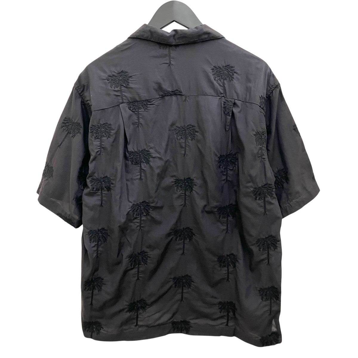 26ss【Palm Tree Embroidery Open Collar Shirt】パームツリーエンブロイダリーオープンカラーシャツ26ss-264