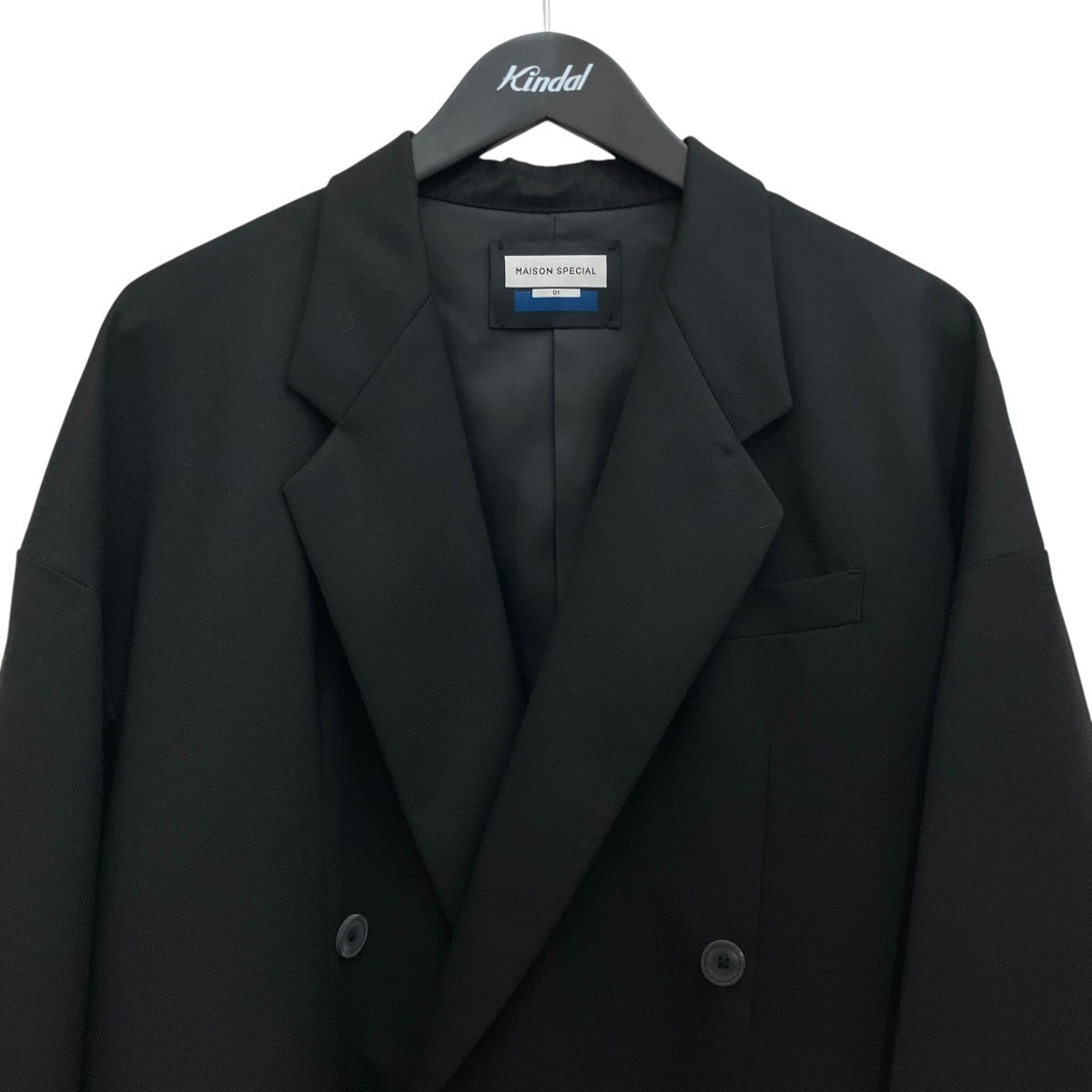 【NISHIKAWA KEORI Wool Mix Gabardine Wool Mix Prime-Over Double Tailored Jacket】ダブルジャケット11241111210