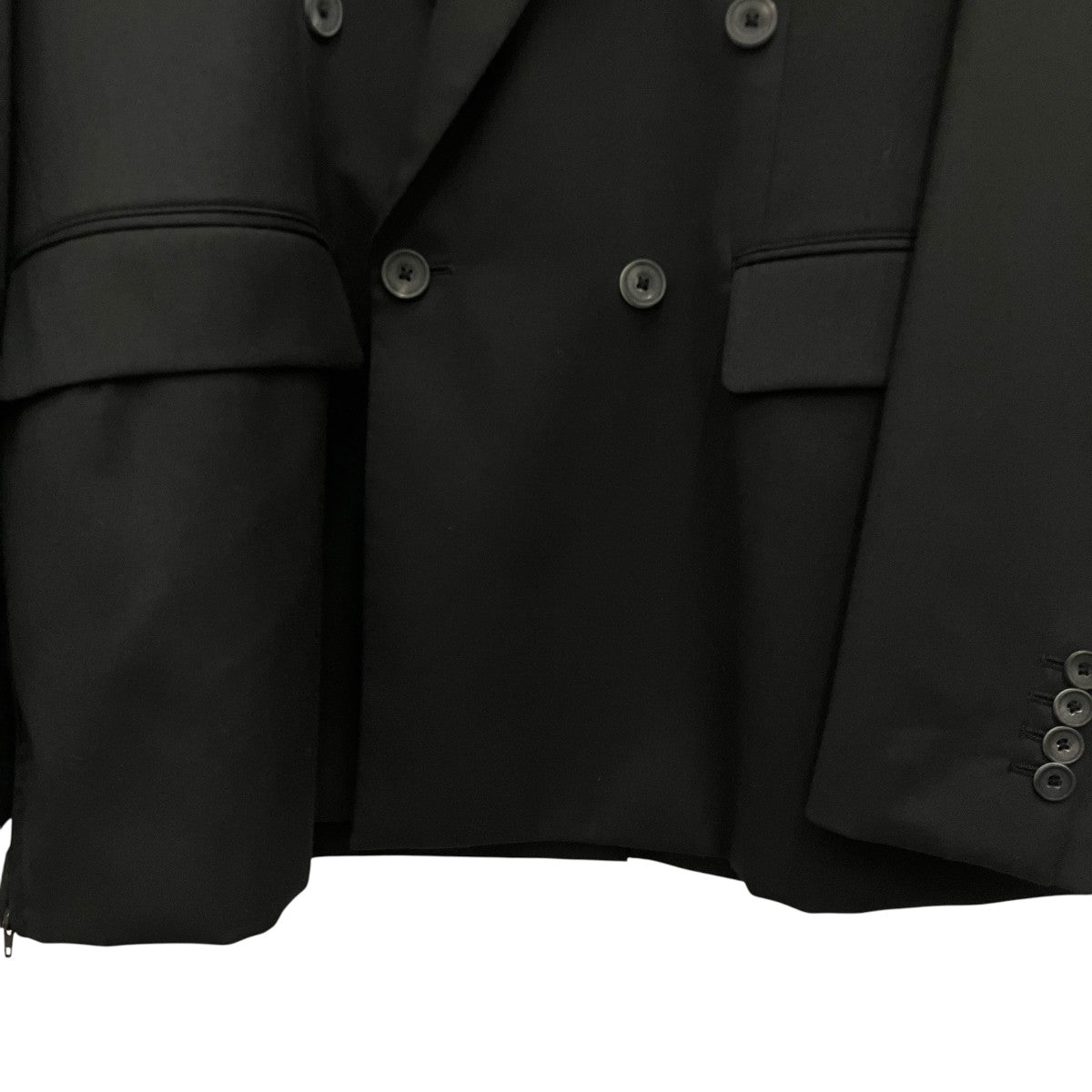 【NISHIKAWA KEORI Wool Mix Gabardine Wool Mix Prime-Over Double Tailored Jacket】ダブルジャケット11241111210