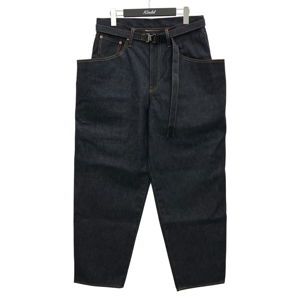 25AW【Denim Pants】ベルテッドデニムパンツ25-03886M
