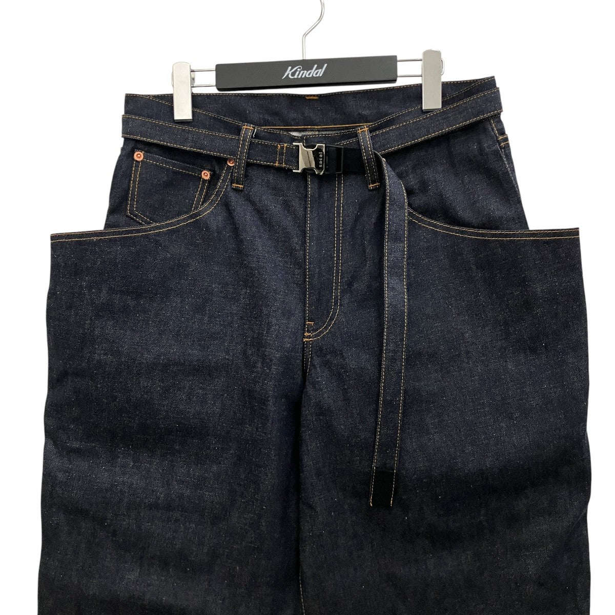 25AW【Denim Pants】ベルテッドデニムパンツ25-03886M