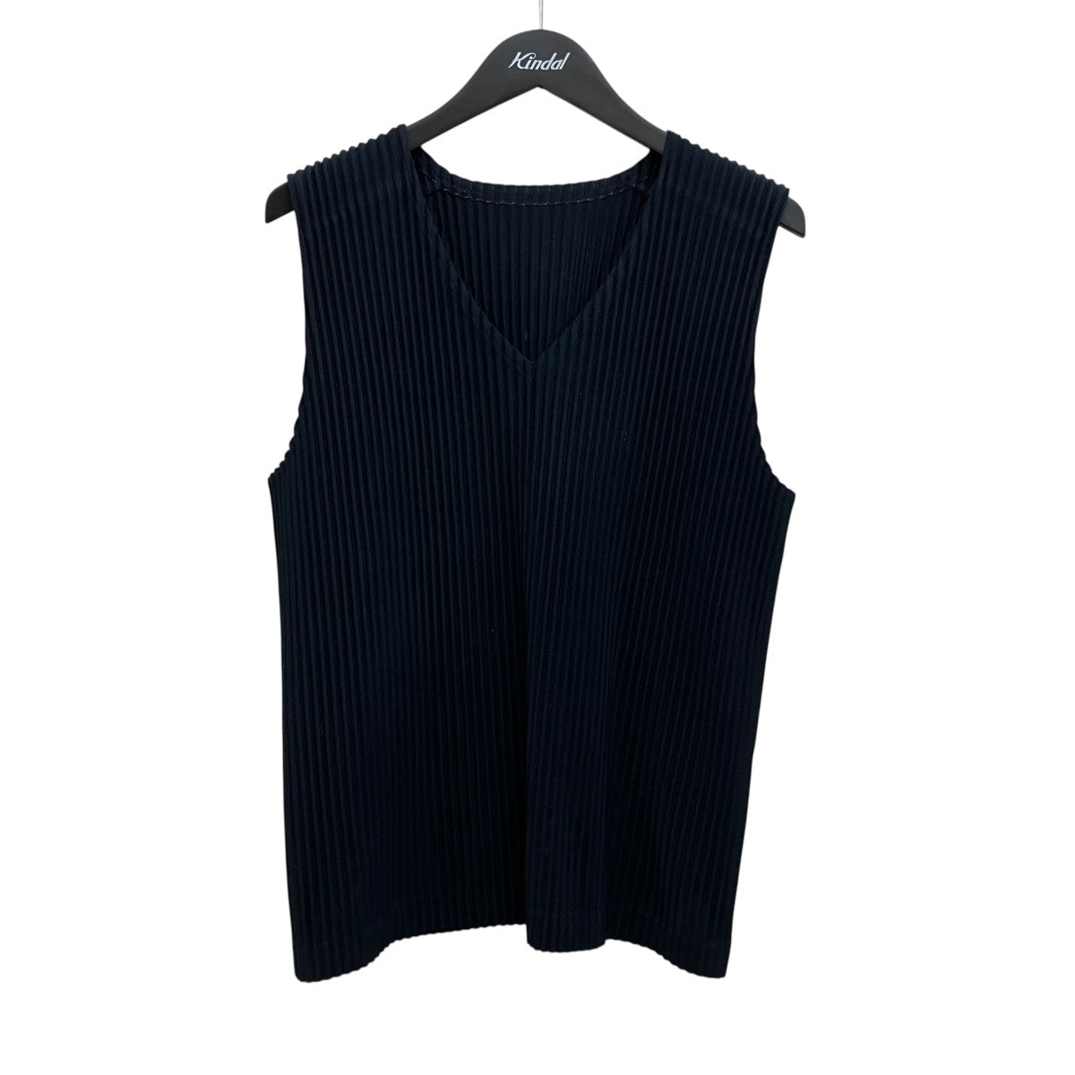 HOMME PLISSE ISSEY MIYAKE BASICSプリーツベストHP55JE410 古着・中古-1枚目のアイテム画像