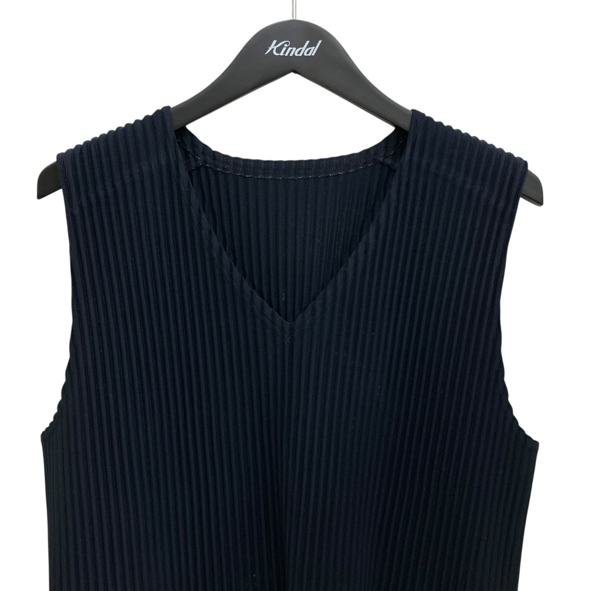HOMME PLISSE ISSEY MIYAKE BASICSプリーツベストHP55JE410 古着・中古-3枚目のアイテム画像