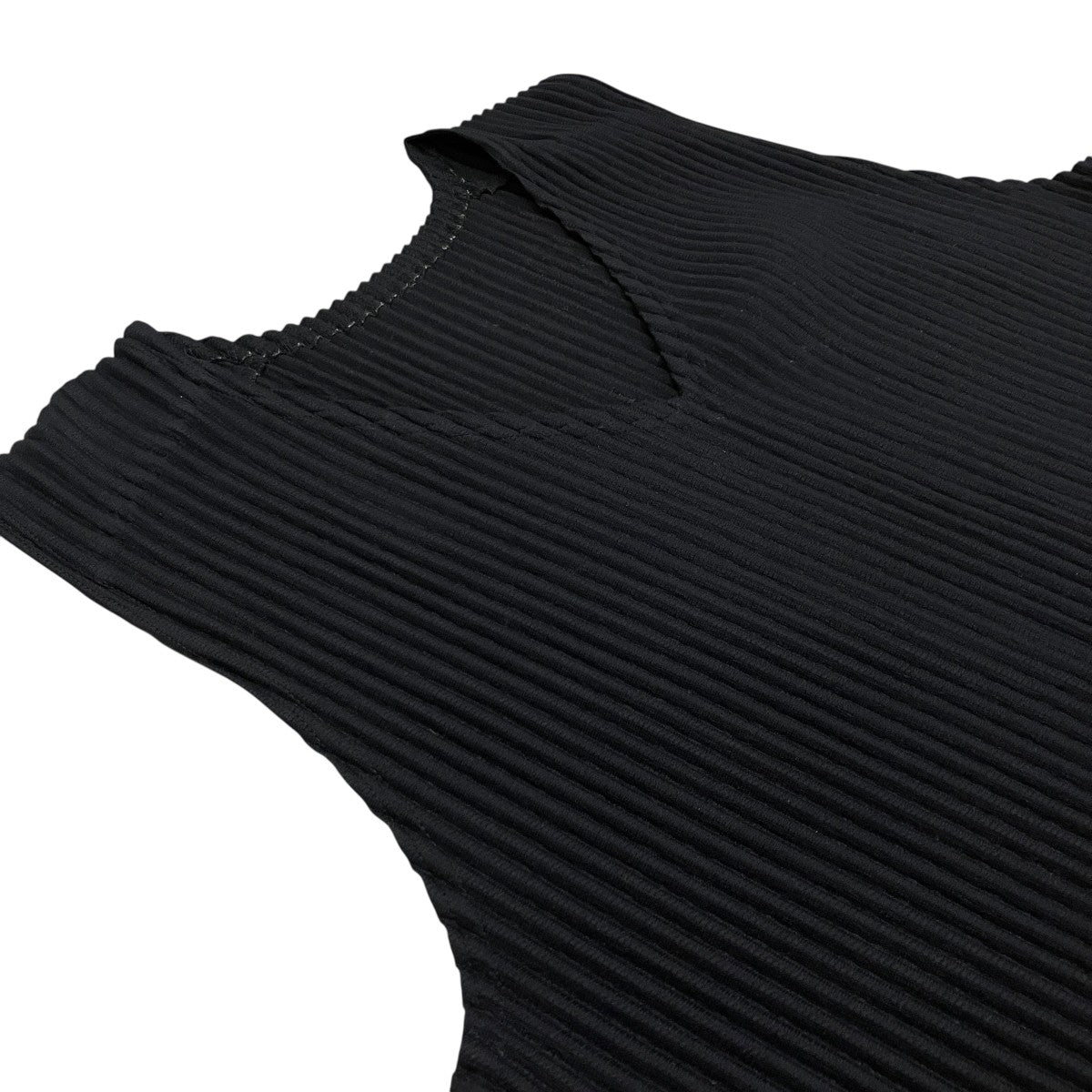 HOMME PLISSE ISSEY MIYAKE BASICSプリーツベストHP55JE410 古着・中古-5枚目のアイテム画像