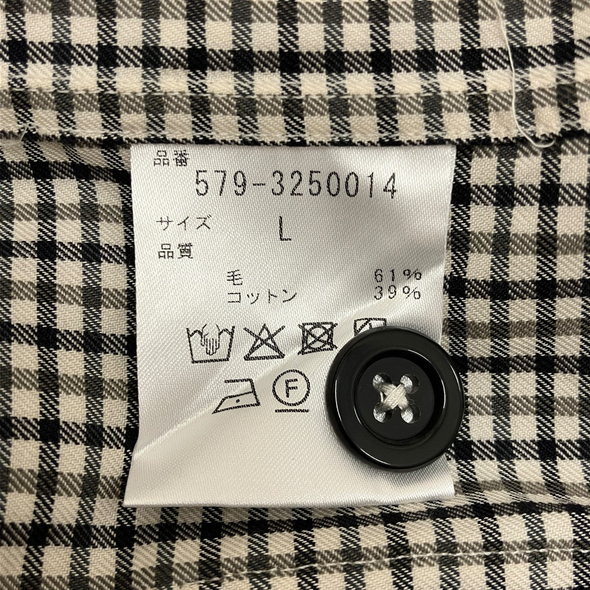 チェックシャツ579-3250014